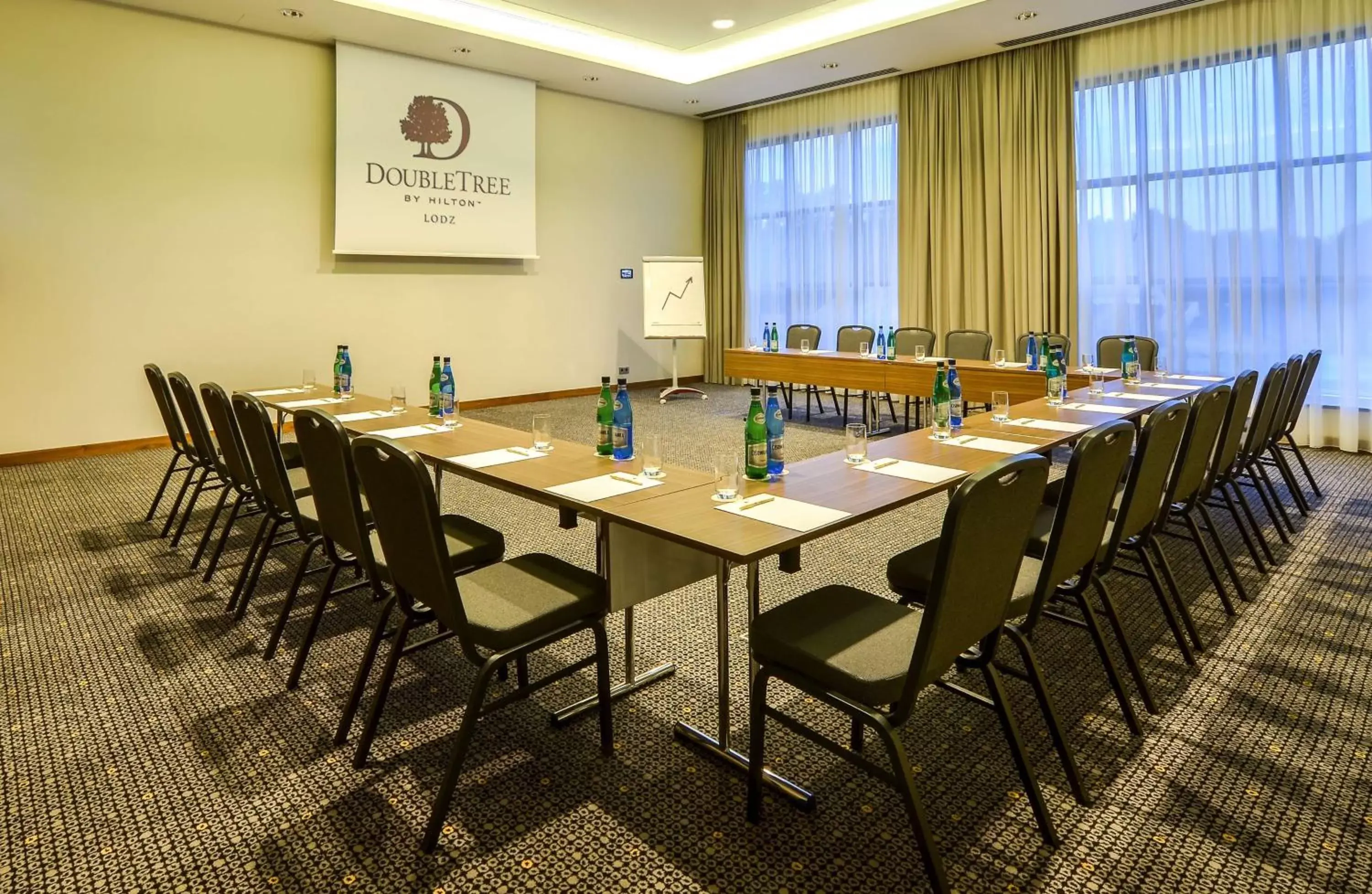 Meeting/conference room in DoubleTree by Hilton Łódź