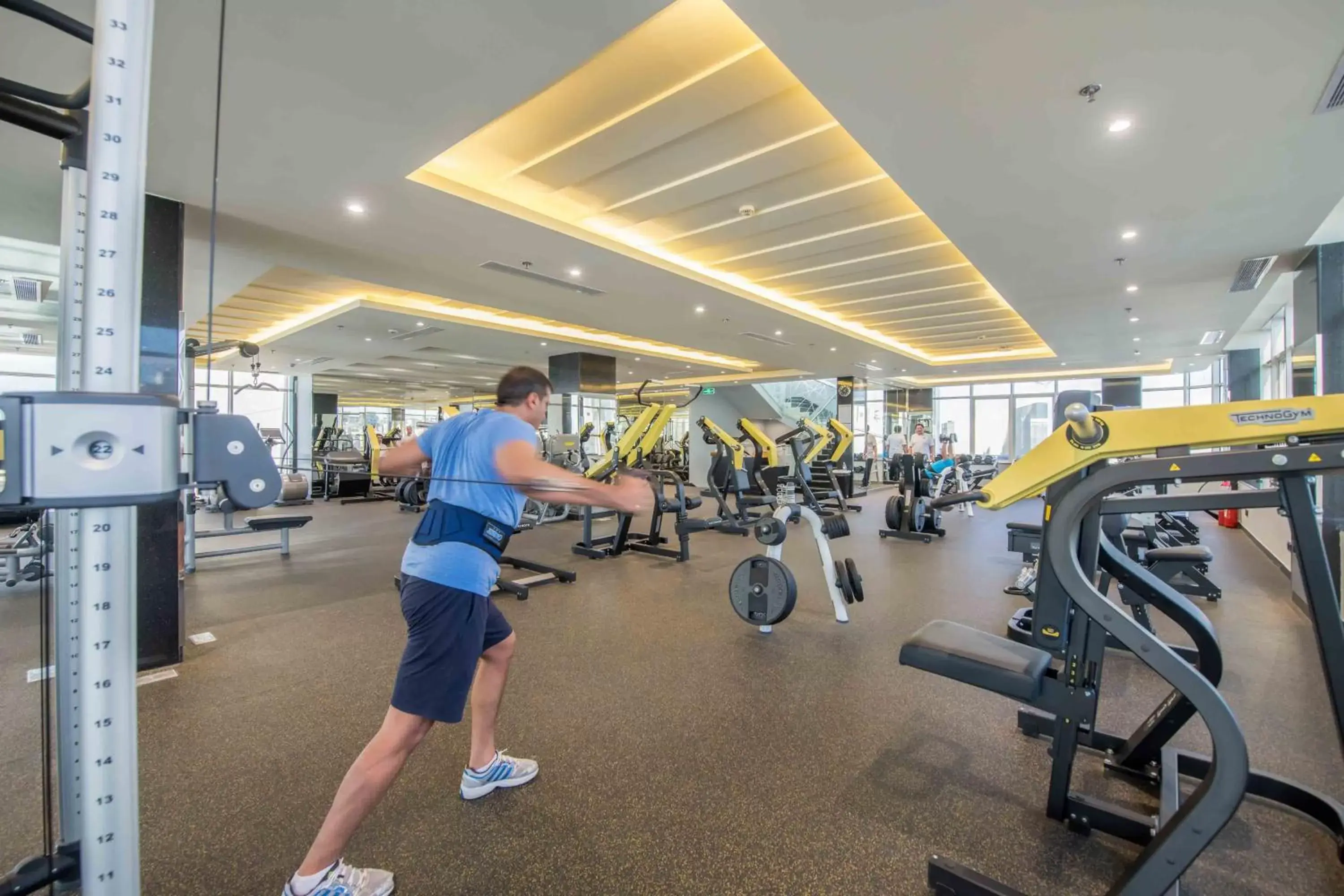 Fitness Center/Facilities in Bayat Hotel