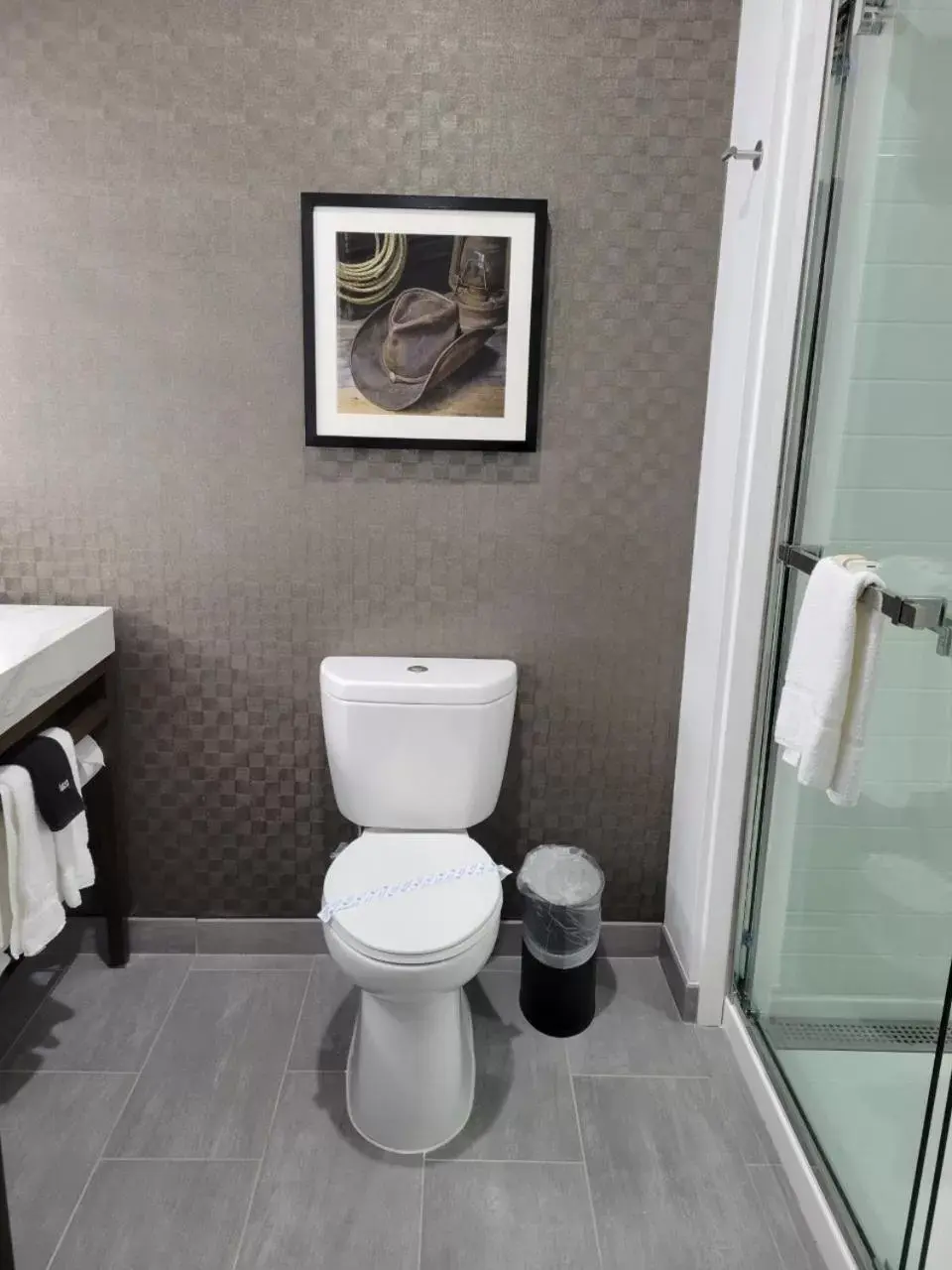 Shower, Bathroom in La Quinta Inn & Suites by Wyndham Terrell