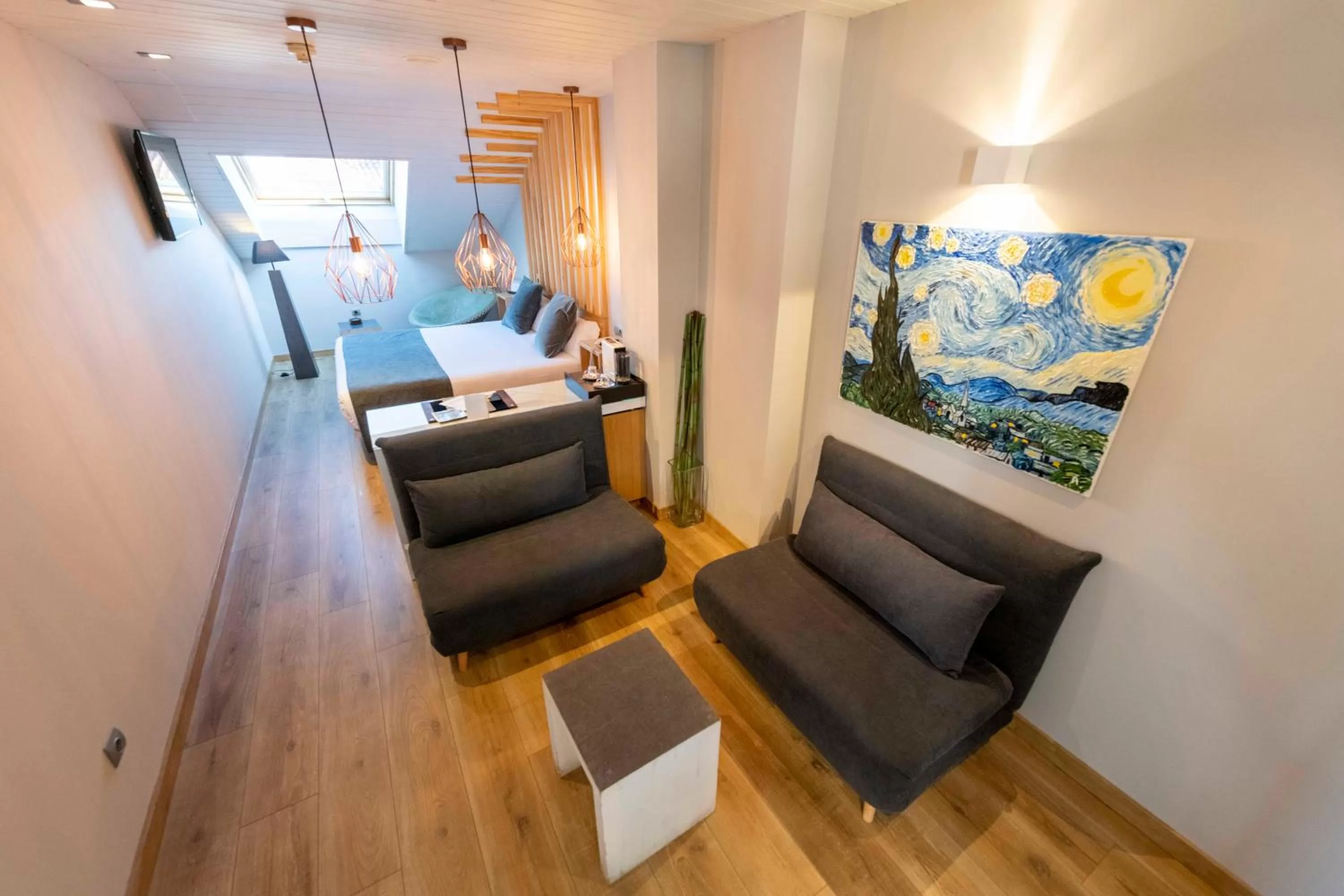 Photo of the whole room in Hotel Fruela