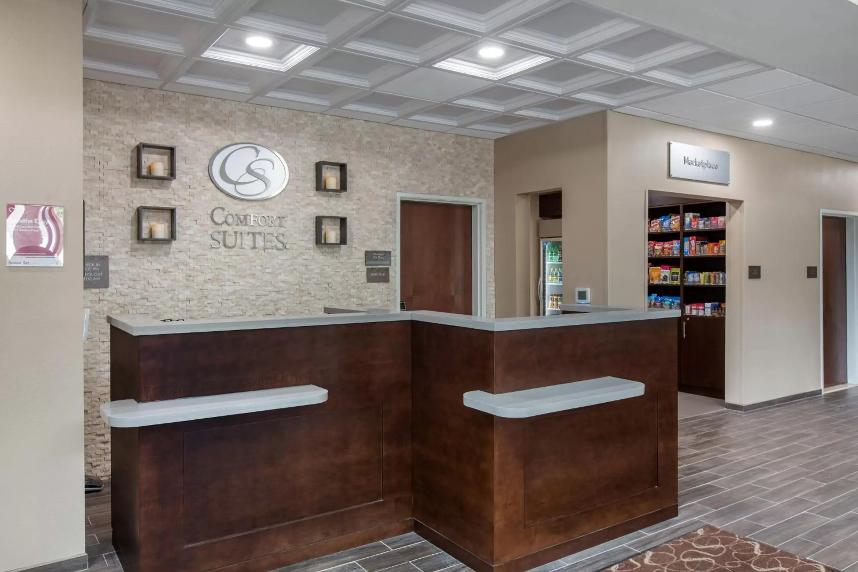 Lobby or reception, Lobby/Reception in Comfort Suites - South Austin