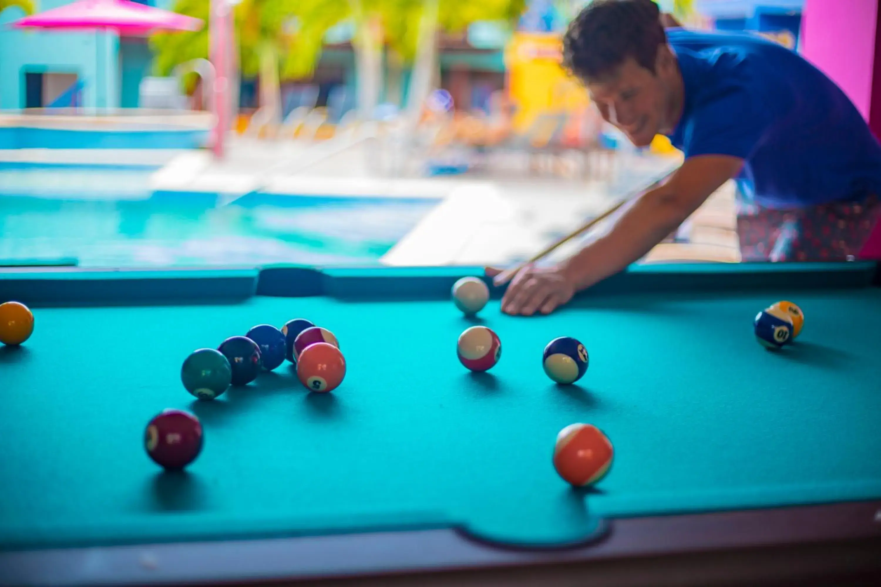 Billiard, Billiards in First Curacao Hostel