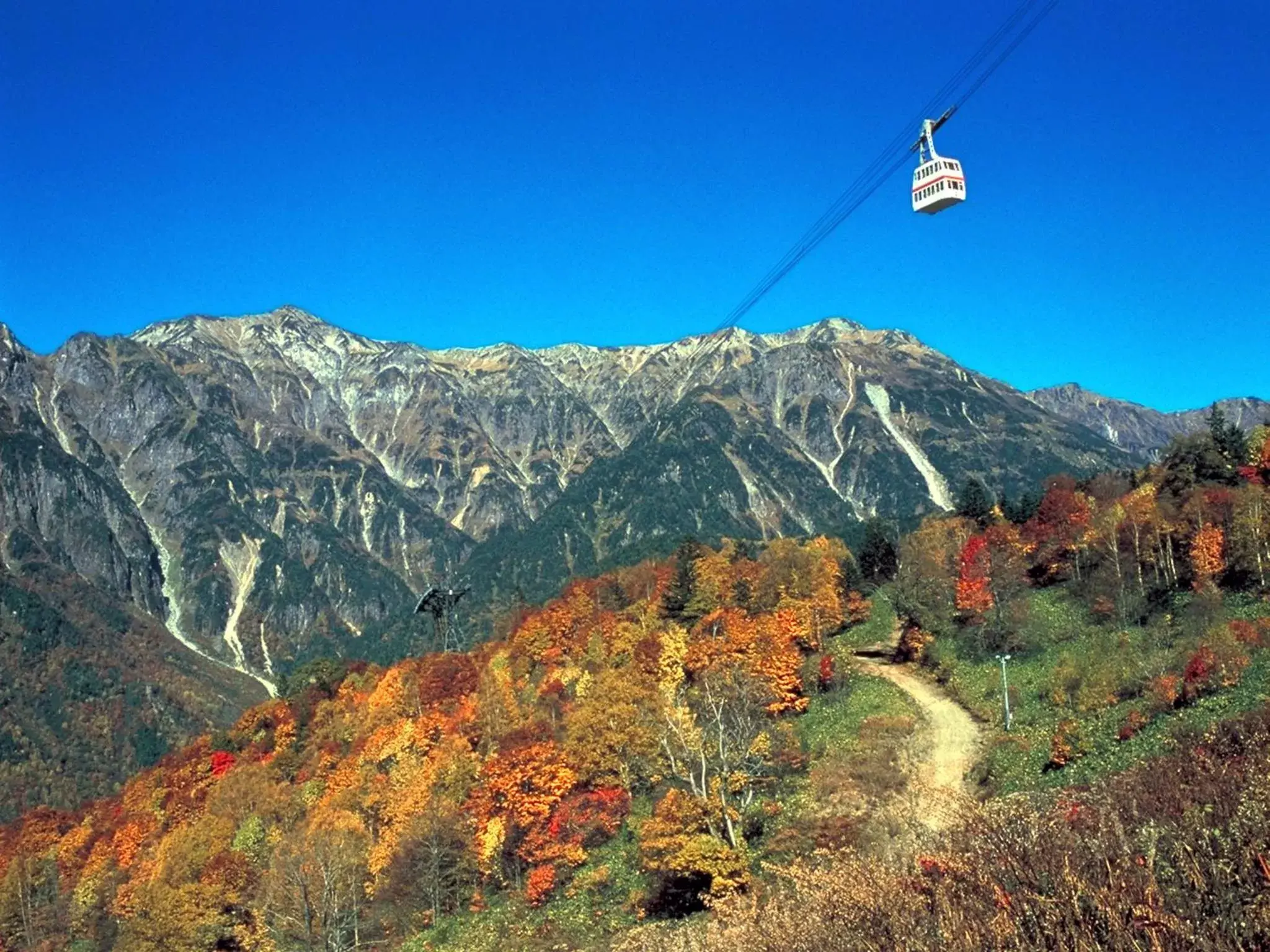 Natural landscape, Mountain View in Spa Hotel Alpina Hida Takayama