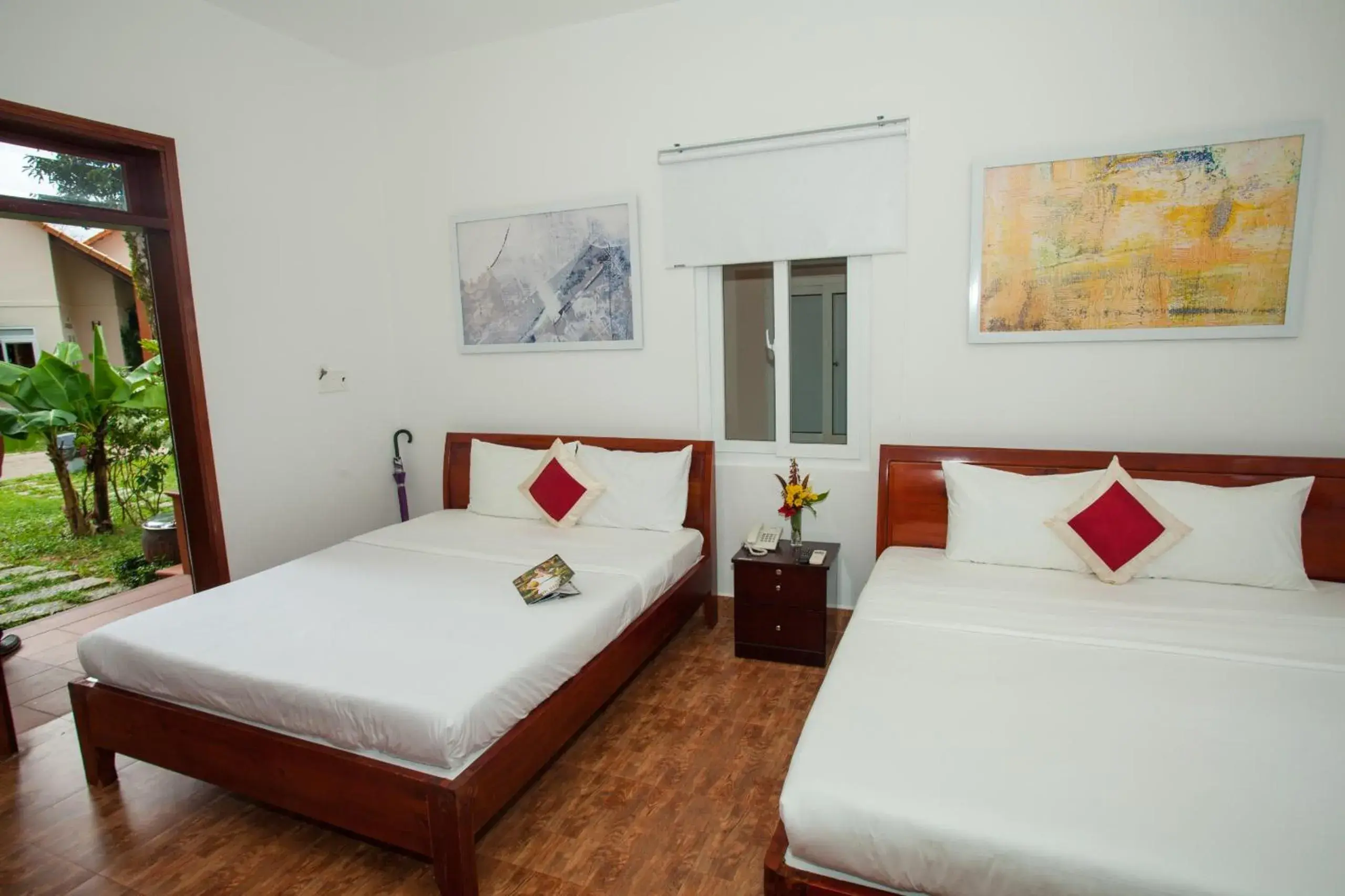 Bed in Eco Resort Phu Quoc