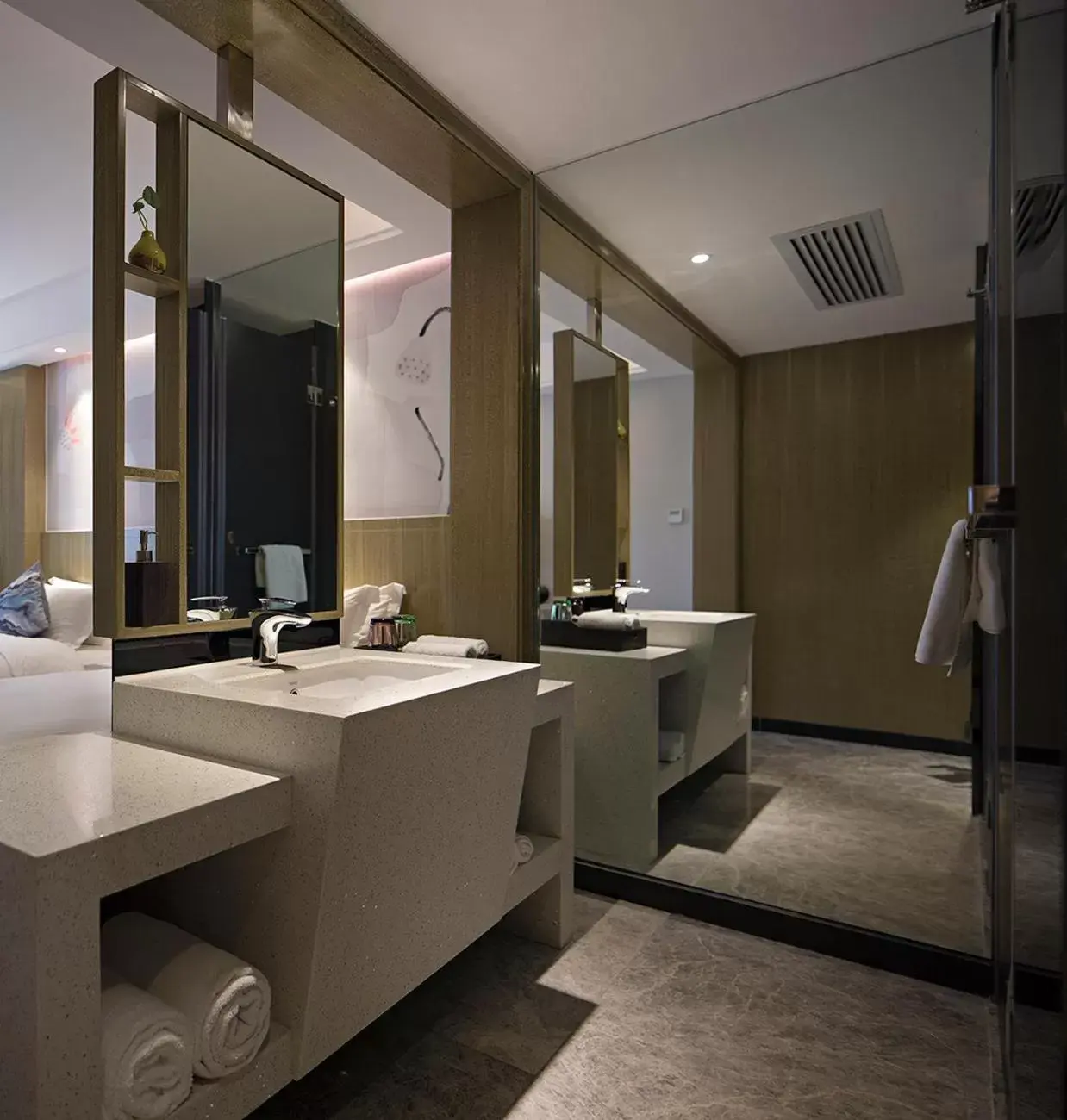 Photo of the whole room in Paco Hotel Gangding Metro Guangzhou Photo of the whole room in Paco Hotel Gangding Metro Guangzhou