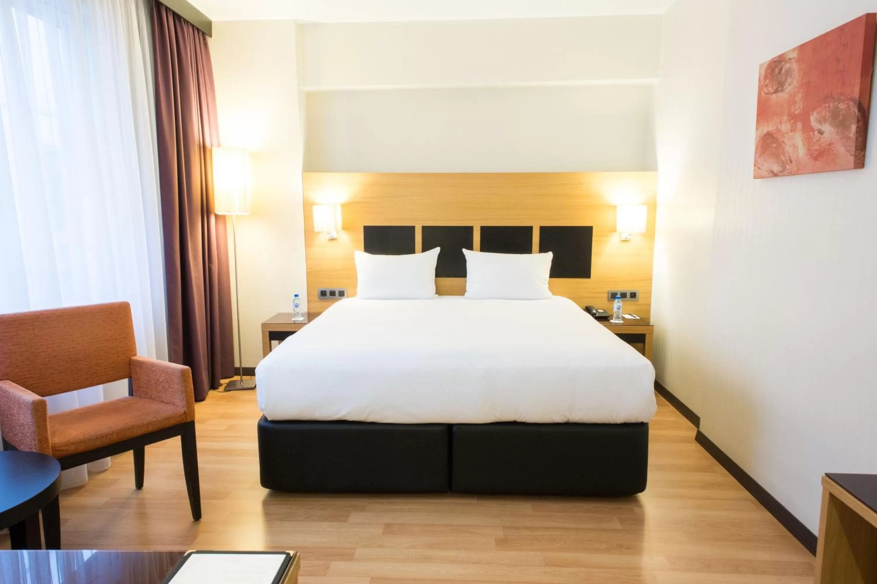 Bedroom, Bed in a&o Brussel Centrum