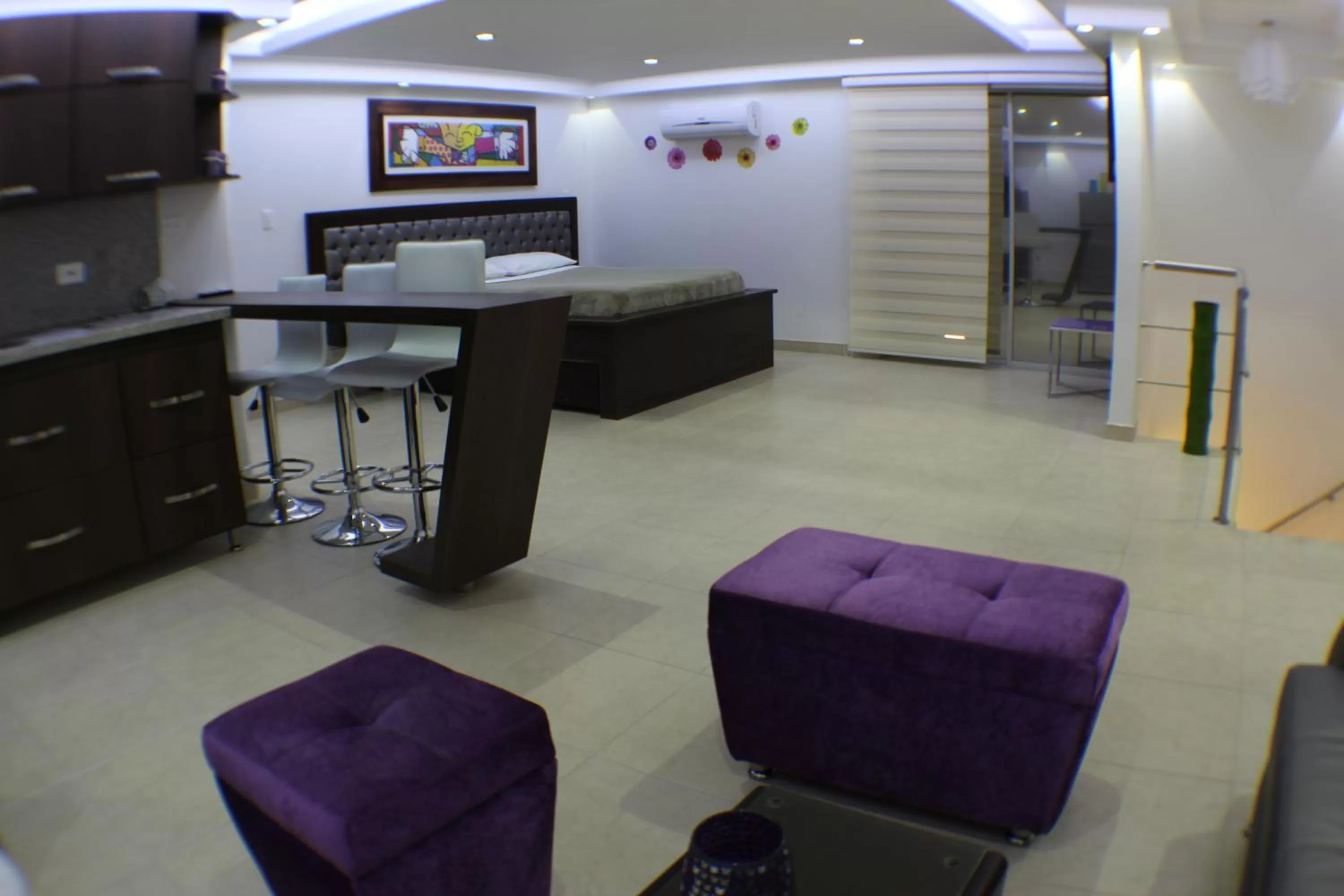 Staff in Sky Club Eco Hotel