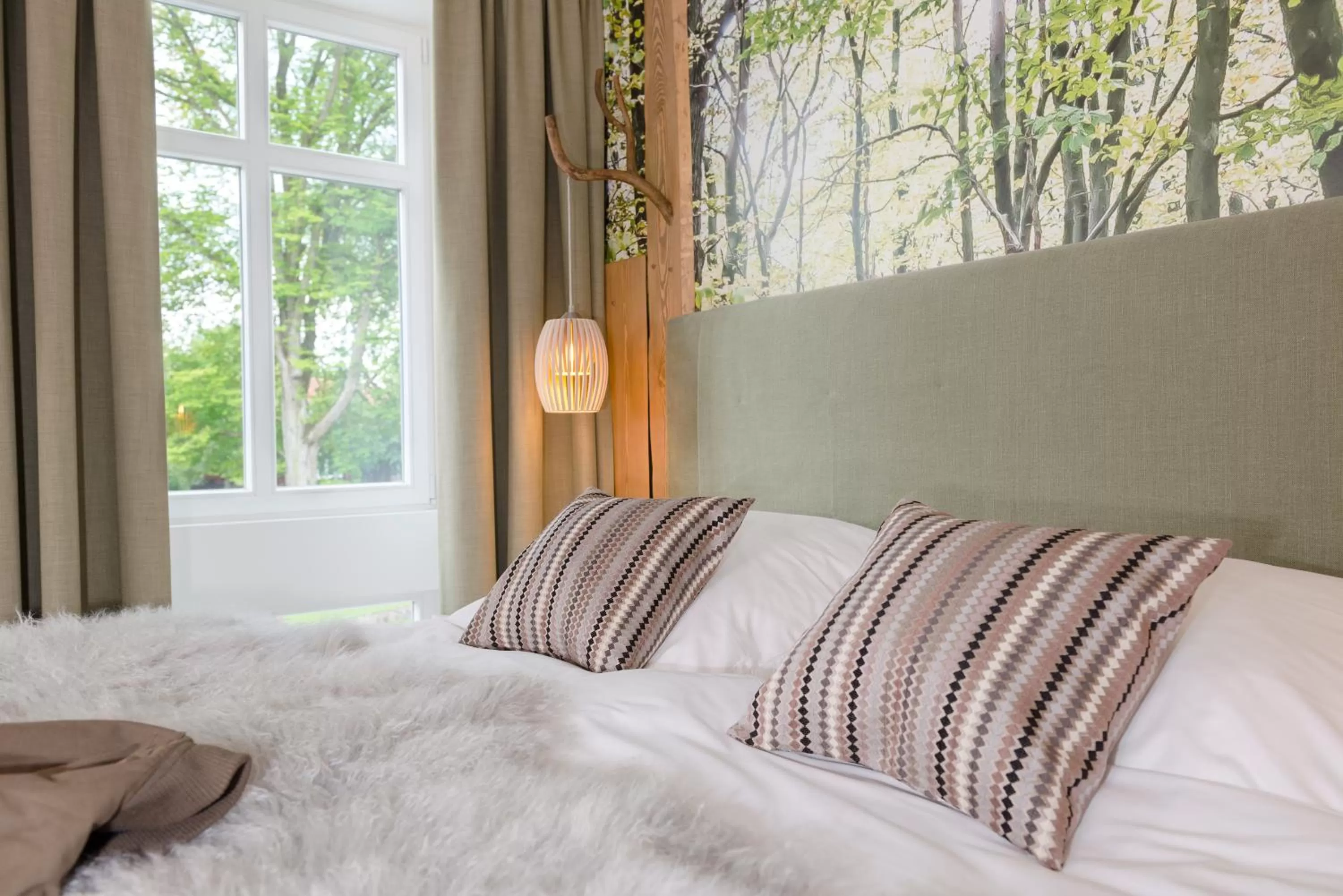 Bed in Schmucke Witwe