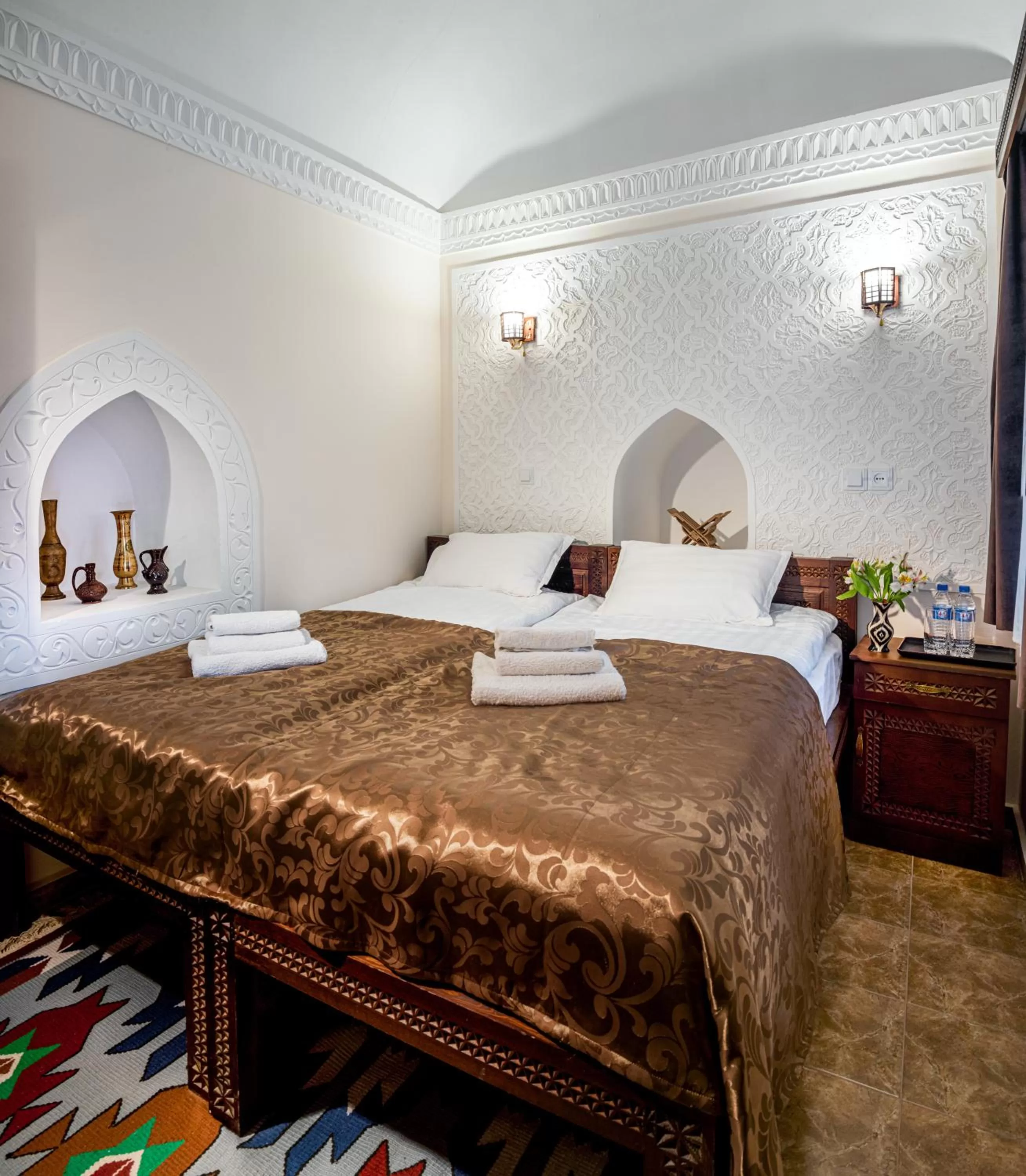 Bed in New Star Boutique hotel - madrasah Muhammad Mahram 1903