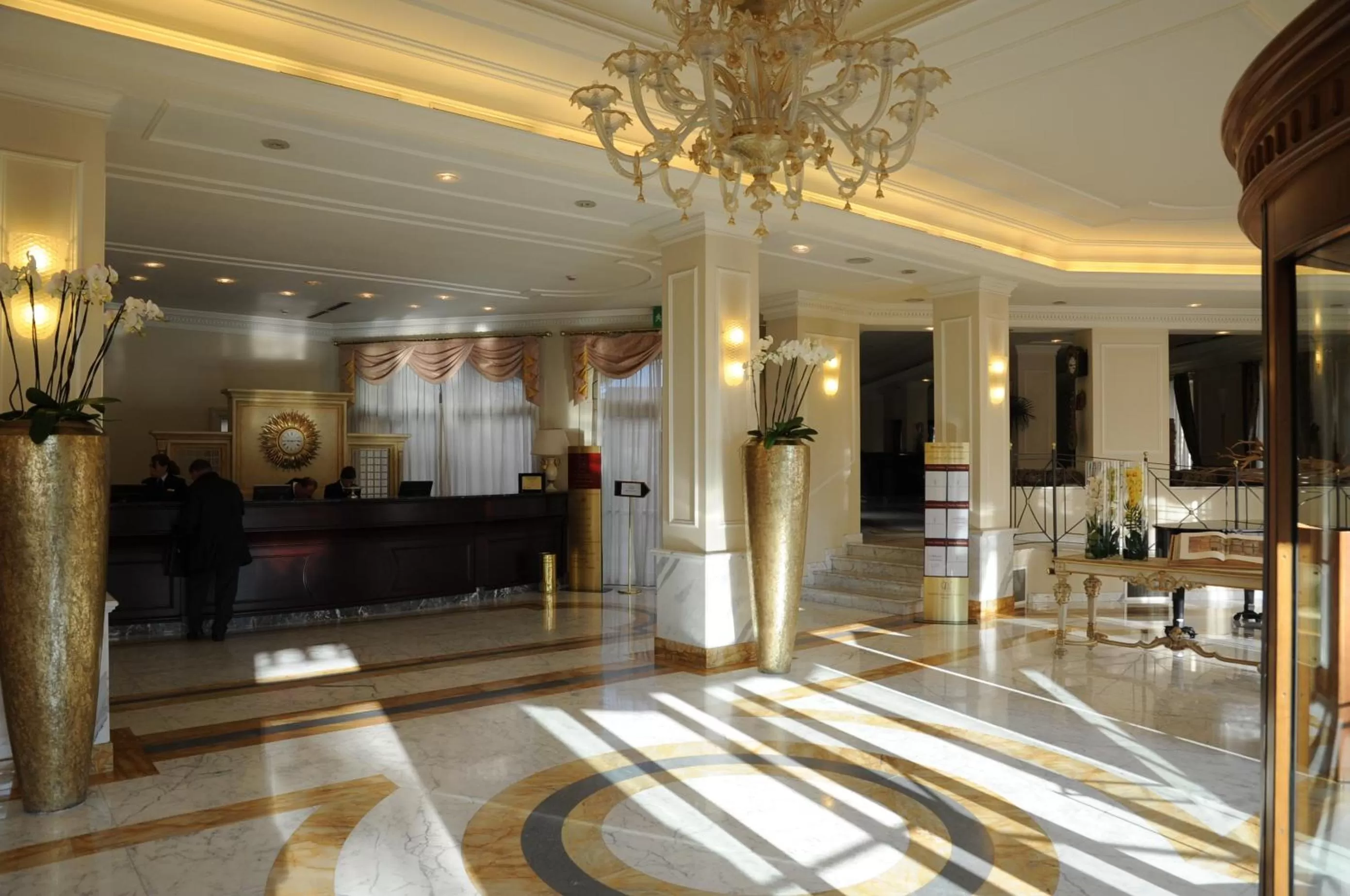 Lobby or reception in Grand Visconti Palace