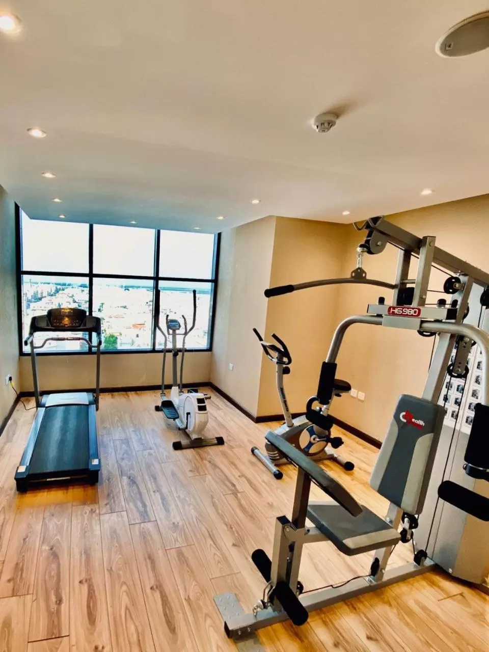 Fitness centre/facilities in Naviti Warwick Dammam