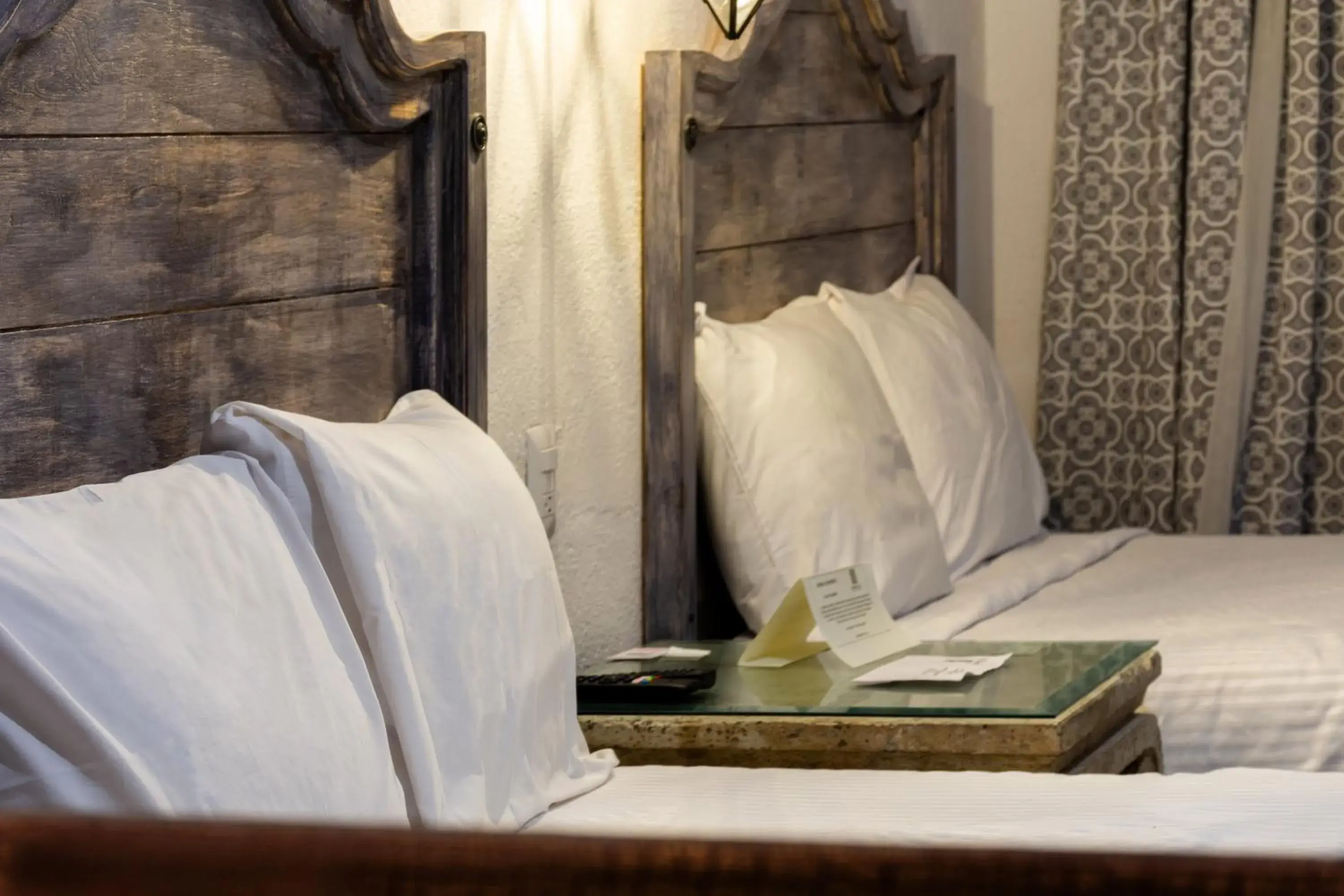 Decorative detail, Bed in Hotel Casa Santamar