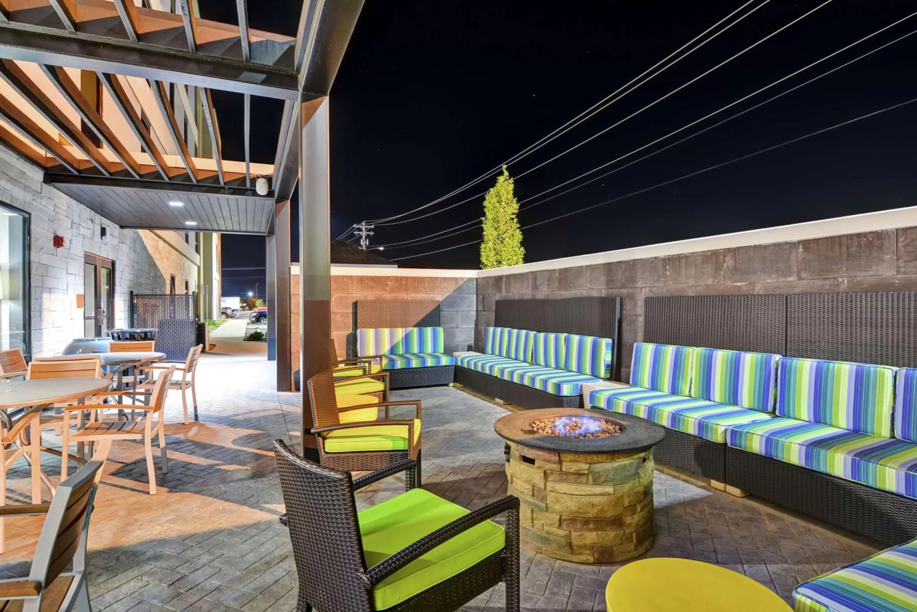 Patio in Home2 Suites By Hilton Conway