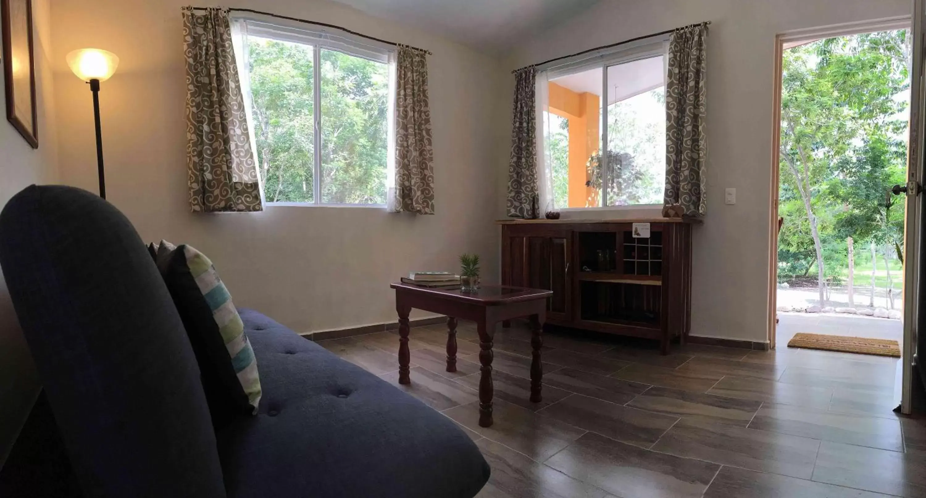 Living room, Seating Area in Casa Kaan Calakmul