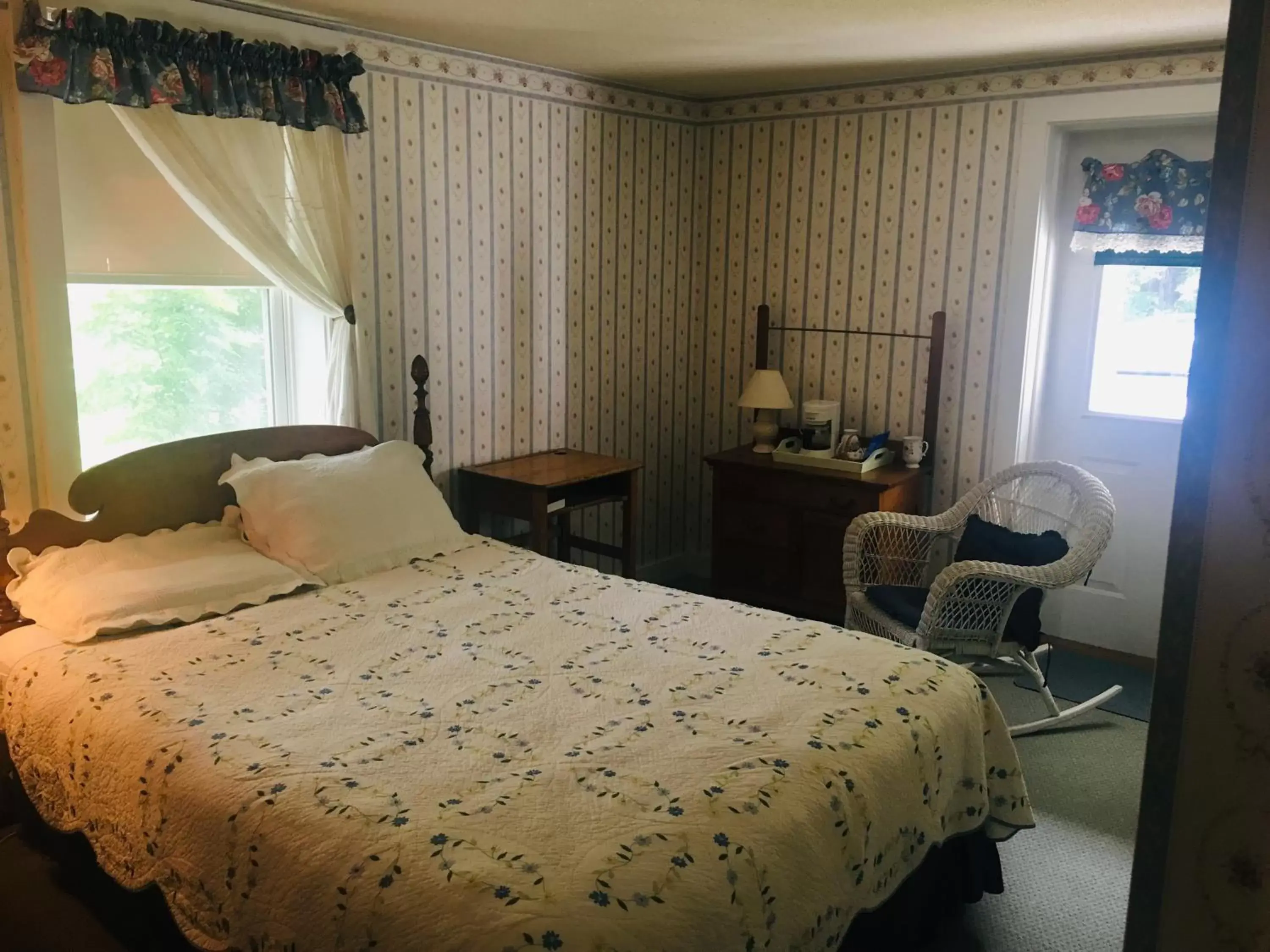 Bed in Carriage Barn Inn