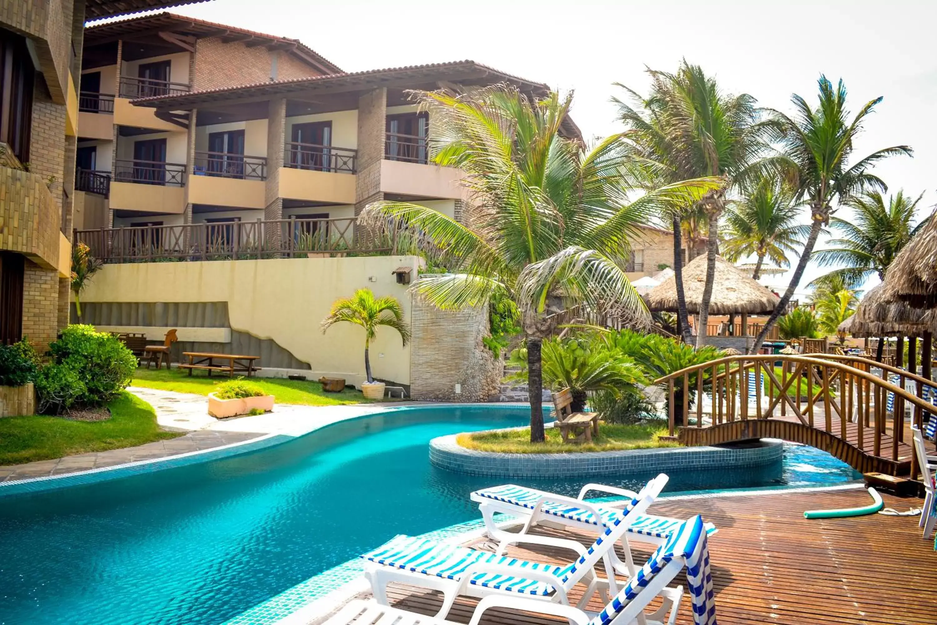 Swimming Pool in Visual Praia Hotel