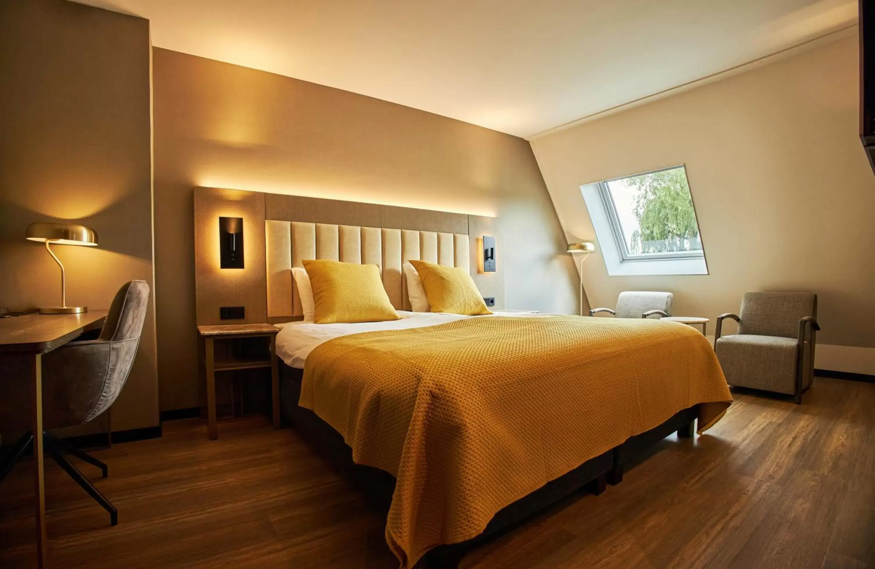 Bed in Hotel Hoogeveen