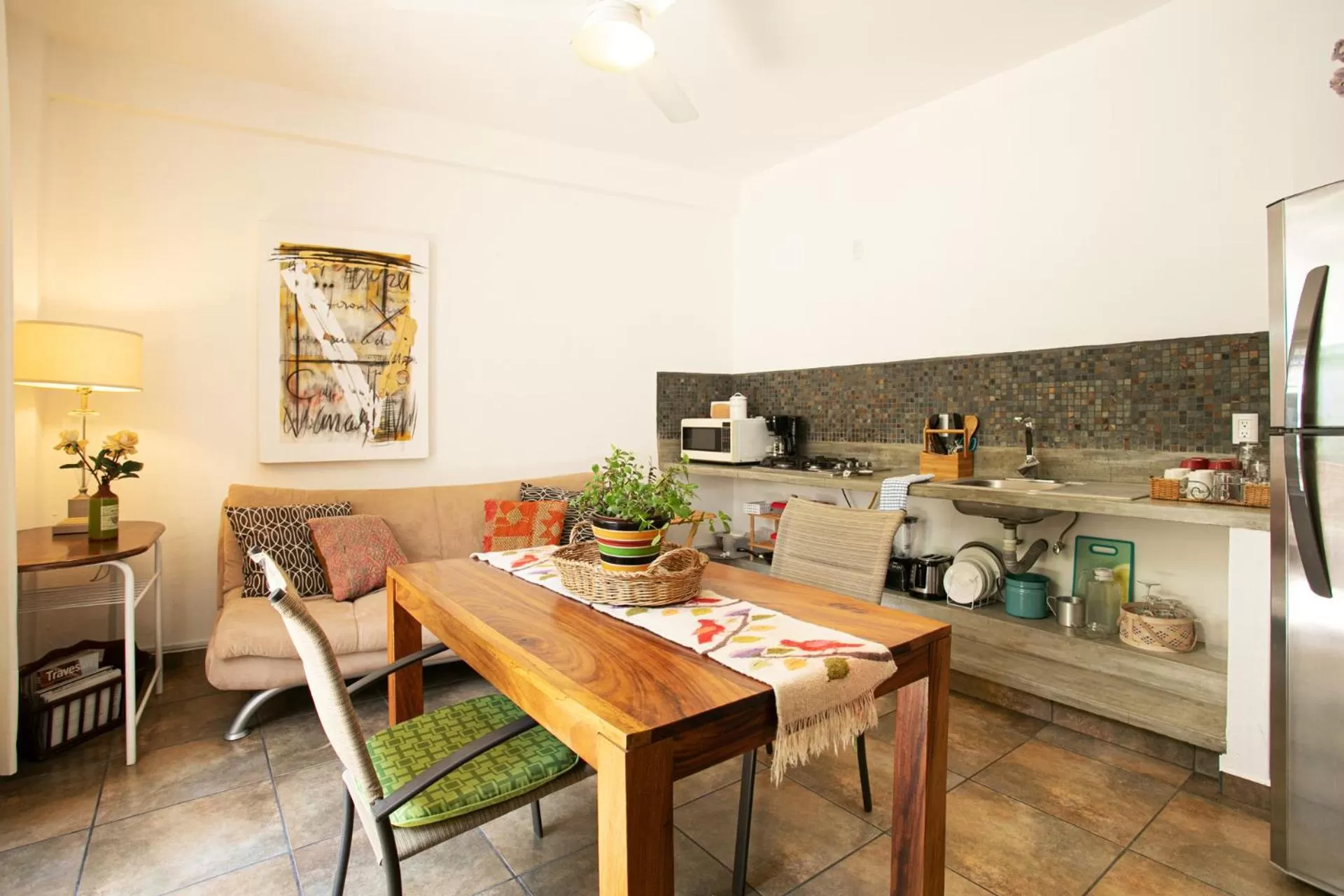 Kitchen or kitchenette in Casitas Miramar Puerto Vallarta Malecón