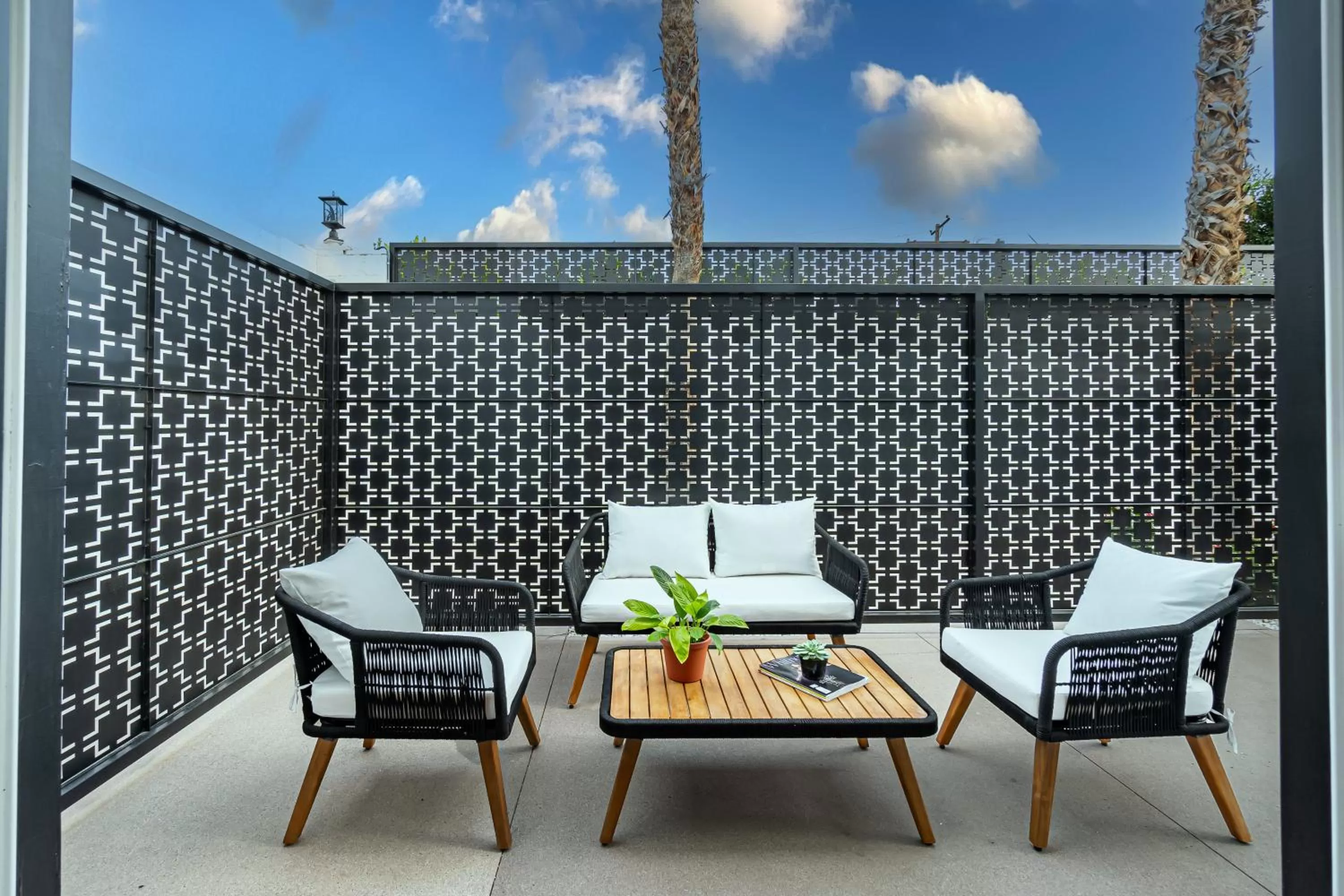 Patio in Onsen Hotel and Spa