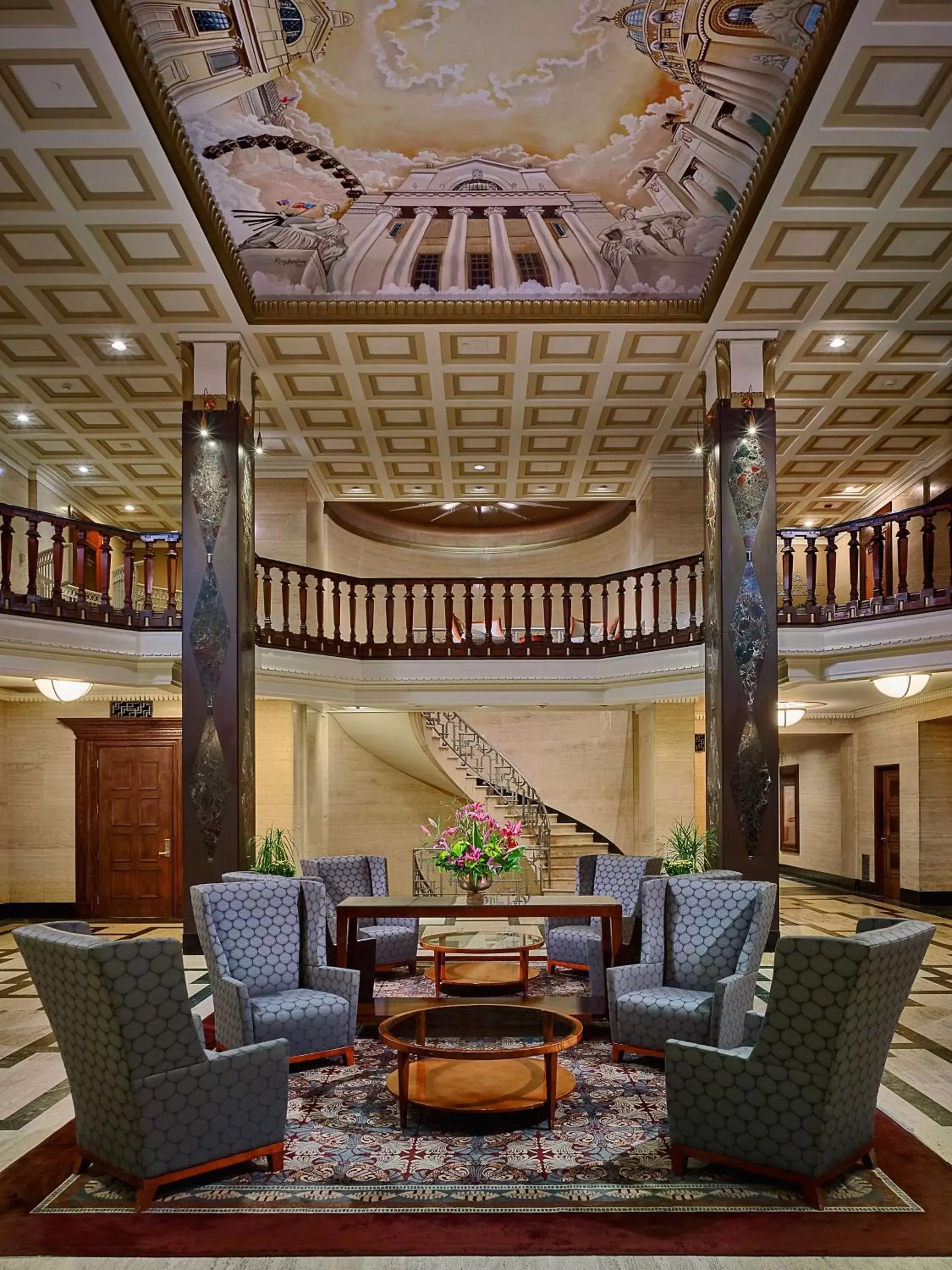 Lobby or reception in The Royal Sonesta Chase Park Plaza St Louis