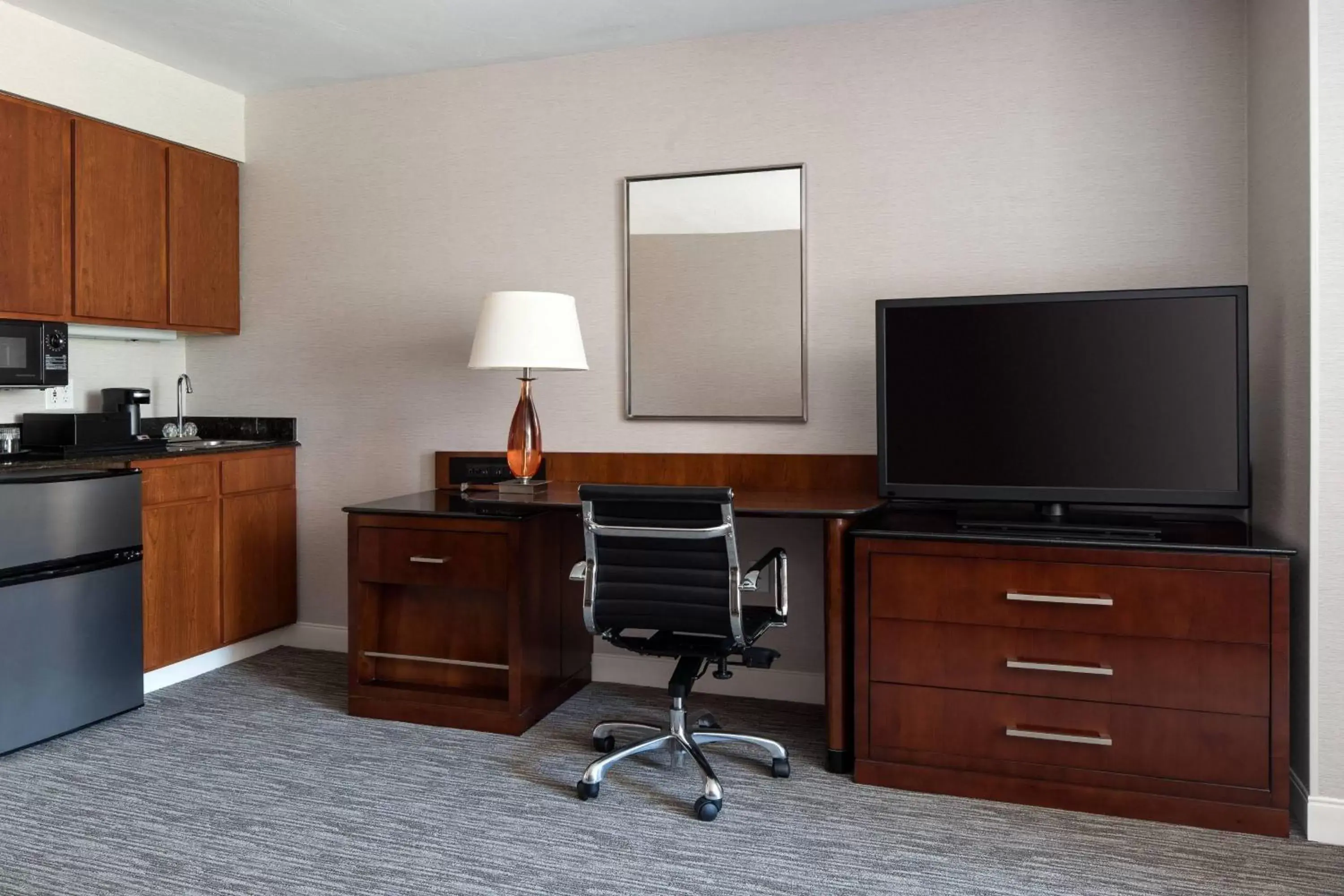 Photo of the whole room, TV/Entertainment Center in Provo Marriott Hotel & Conference Center