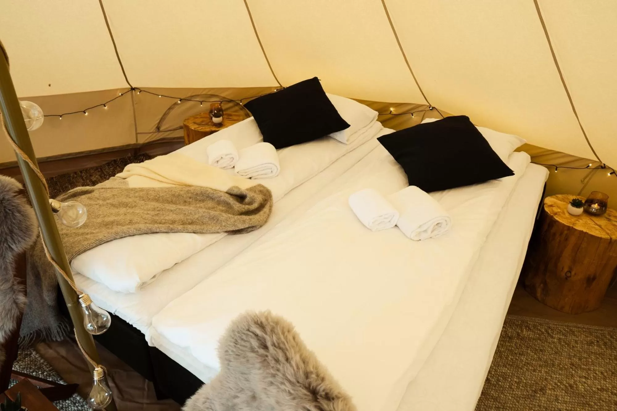 Bed in Lilland Brewery Hotel