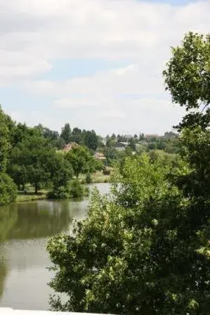 Lake view in ibis Styles Bourbon Lancy