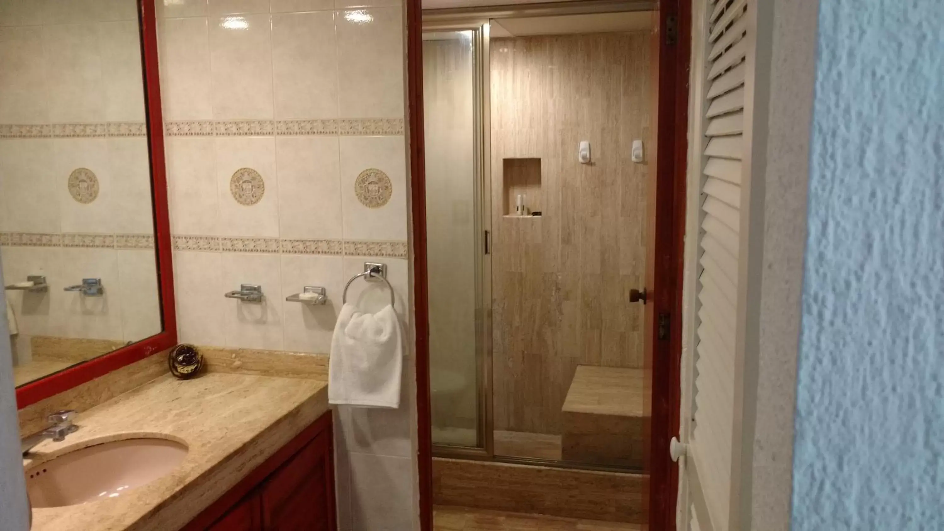 Bathroom in Apartment Ocean Front Cancun