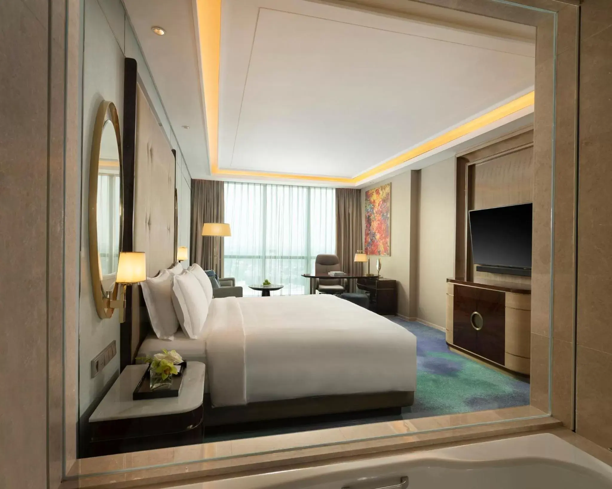 Photo of the whole room, Bed in InterContinental Hotels Jakarta Pondok Indah, an IHG Hotel