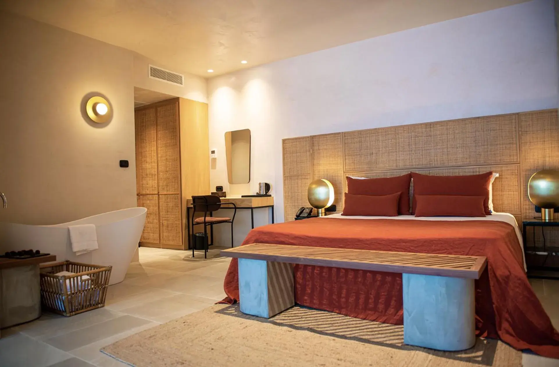 Bedroom, Bed in Port Royal Villas and Spa - Adults Only