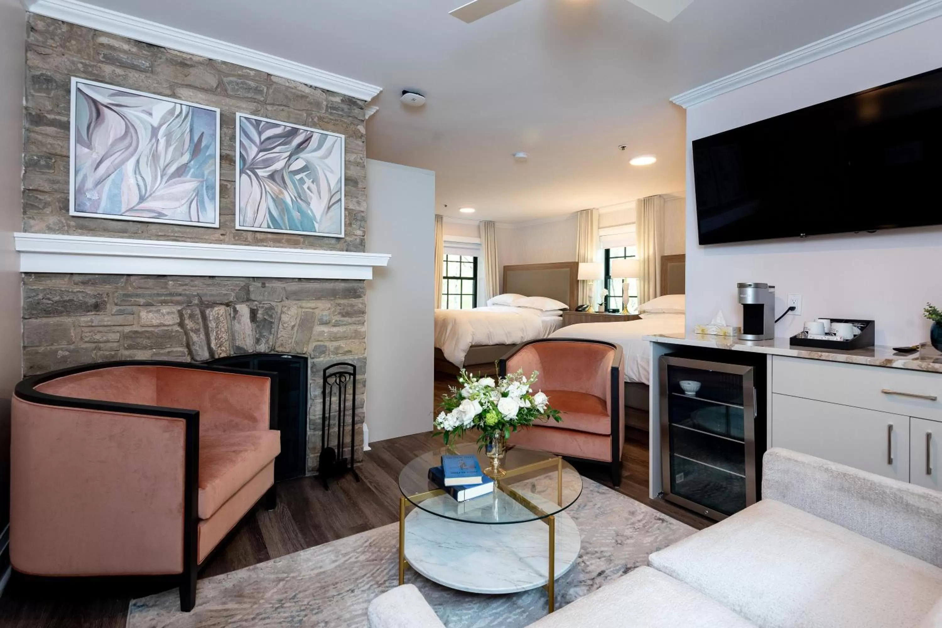 Seating area in The Glenerin Inn