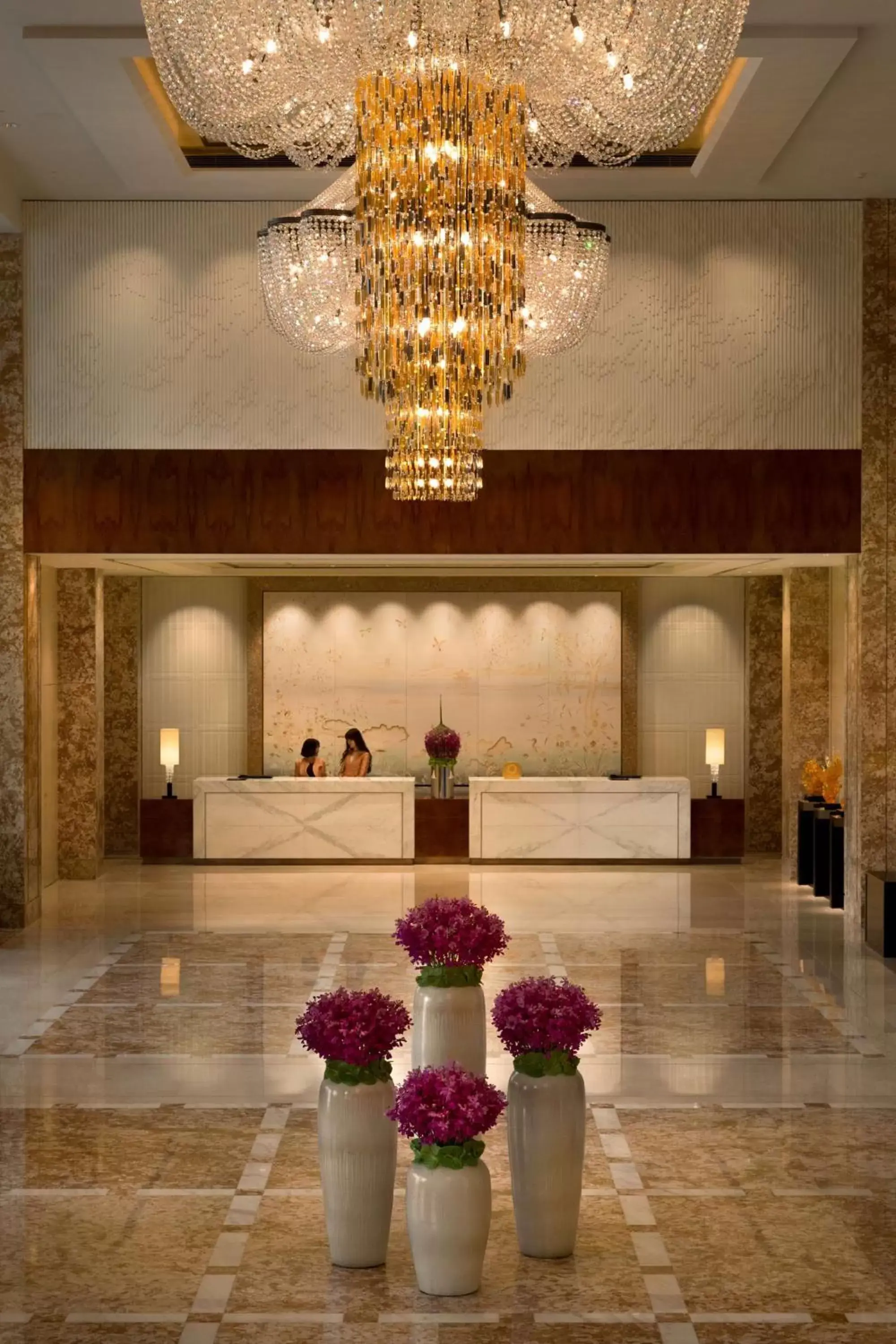 Lobby or reception, Banquet Facilities in Midtown Shangri-La, Hangzhou