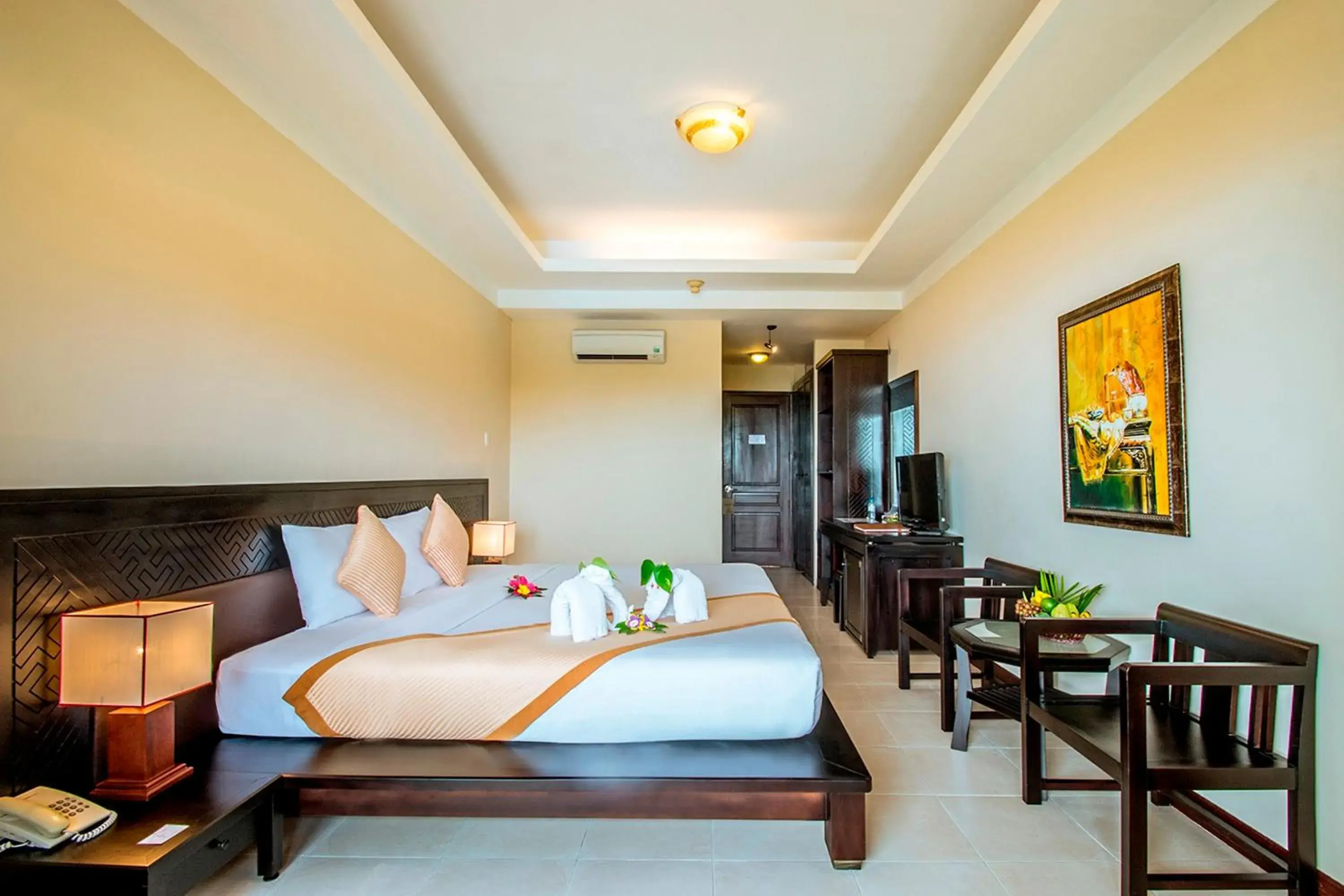 Bed in Romana Resort & Spa