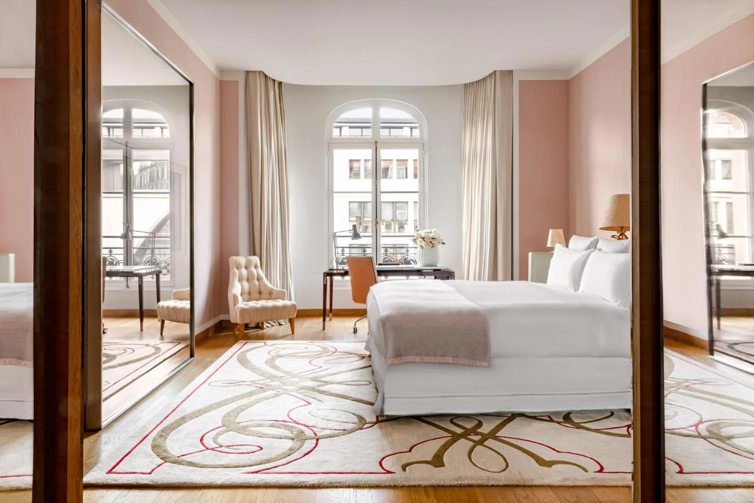 Bedroom in Le Royal Monceau Hotel Raffles Paris