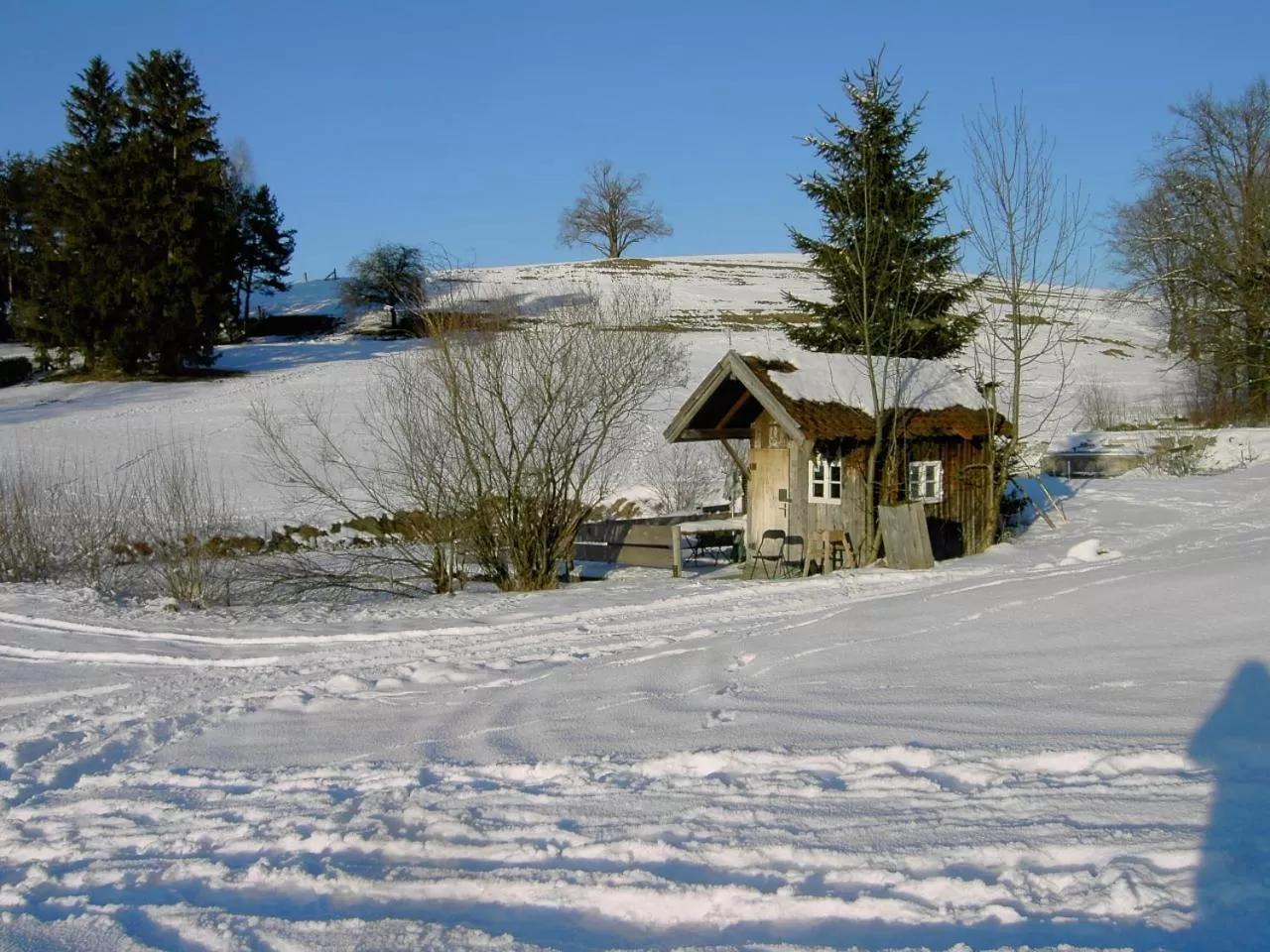 Winter in Gasthaus zur Moosmühle