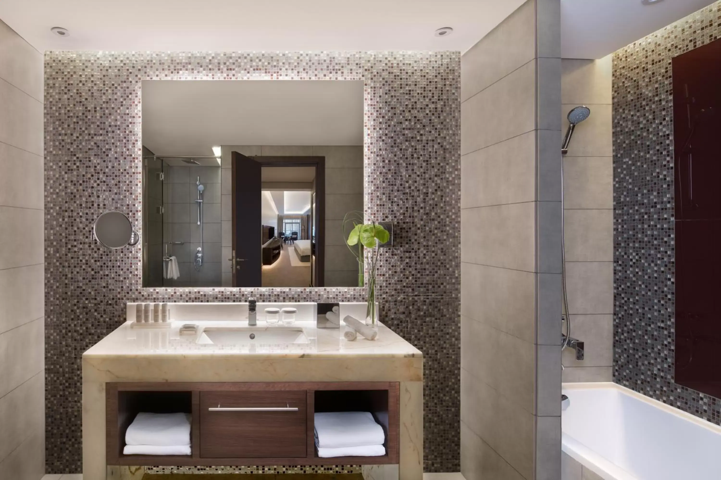 Bathroom in Radisson Blu Hotel, Dubai Waterfront