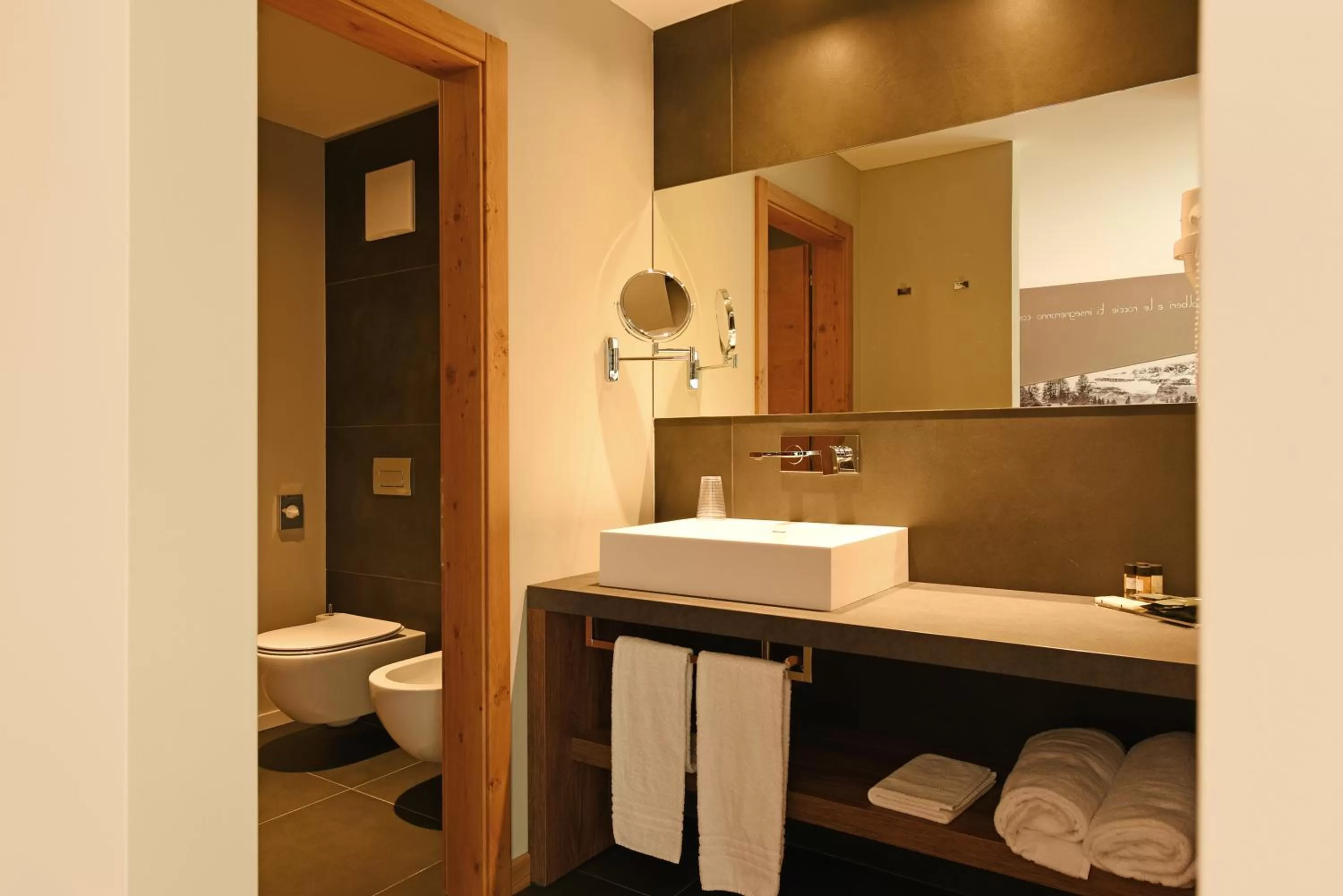 Bathroom in Dolomeet Boutique Hotel