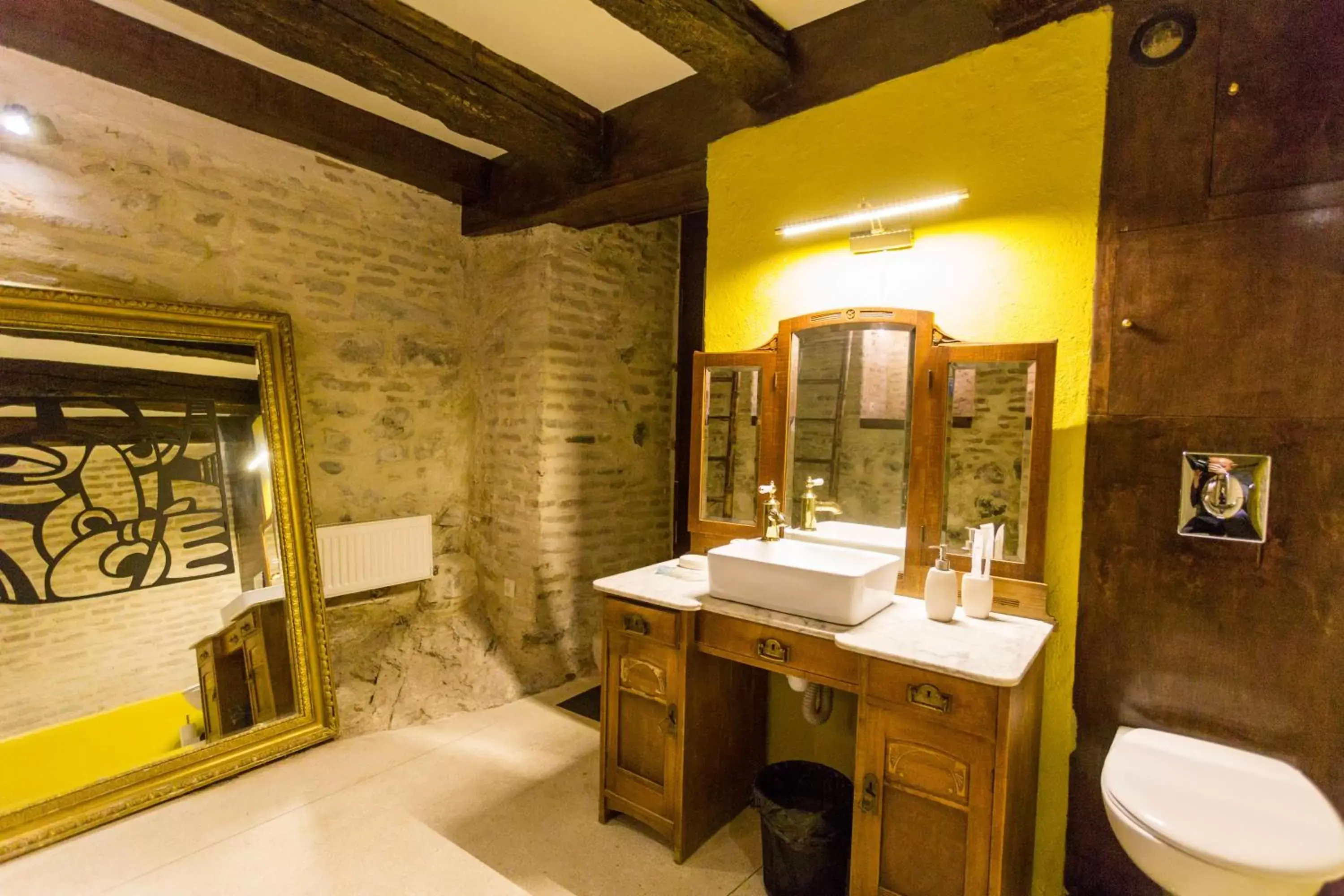 Toilet, Bathroom in Castle in Old Town