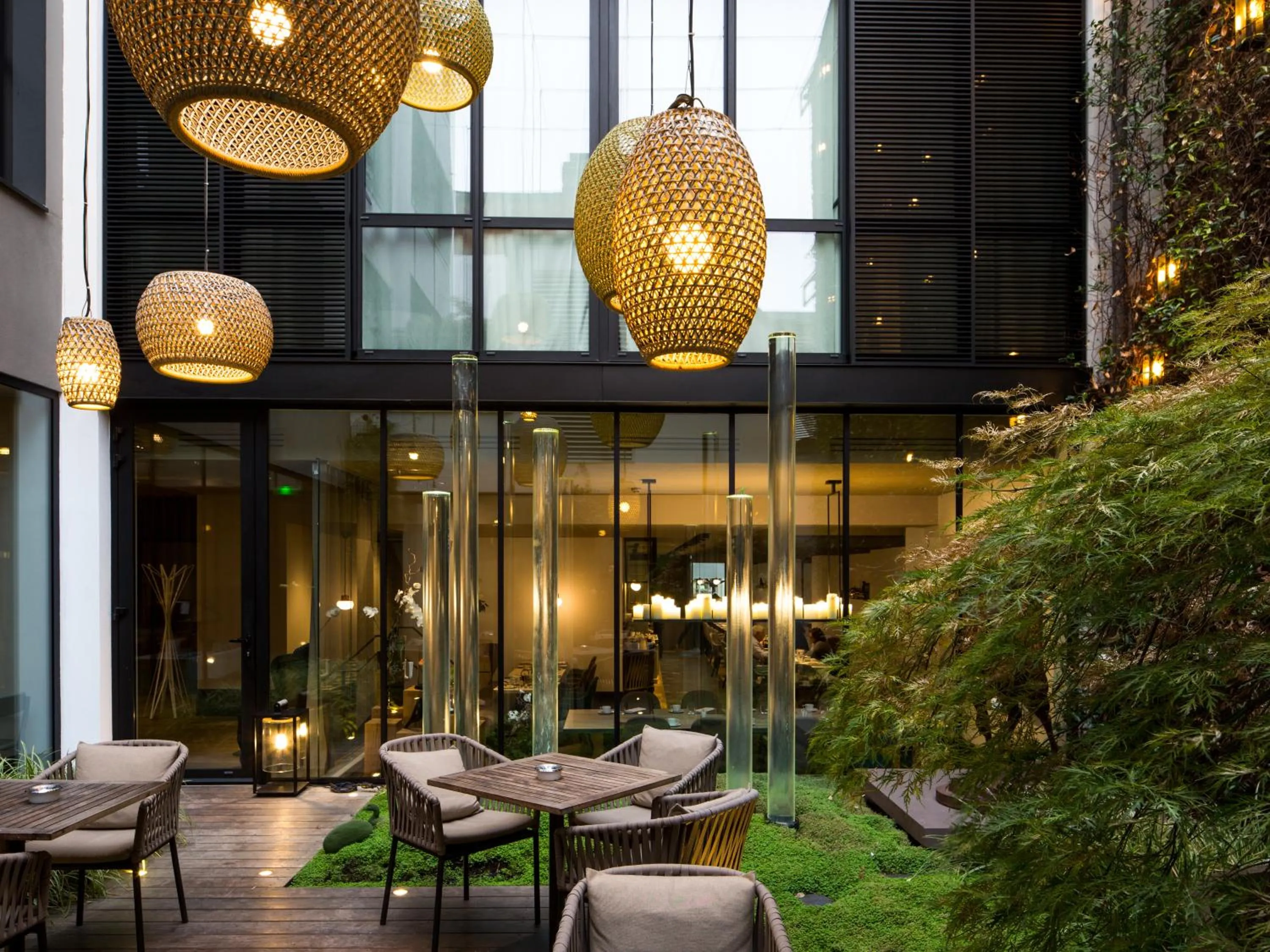 Patio in Balthazar Hotel & Spa Rennes - MGallery Collection