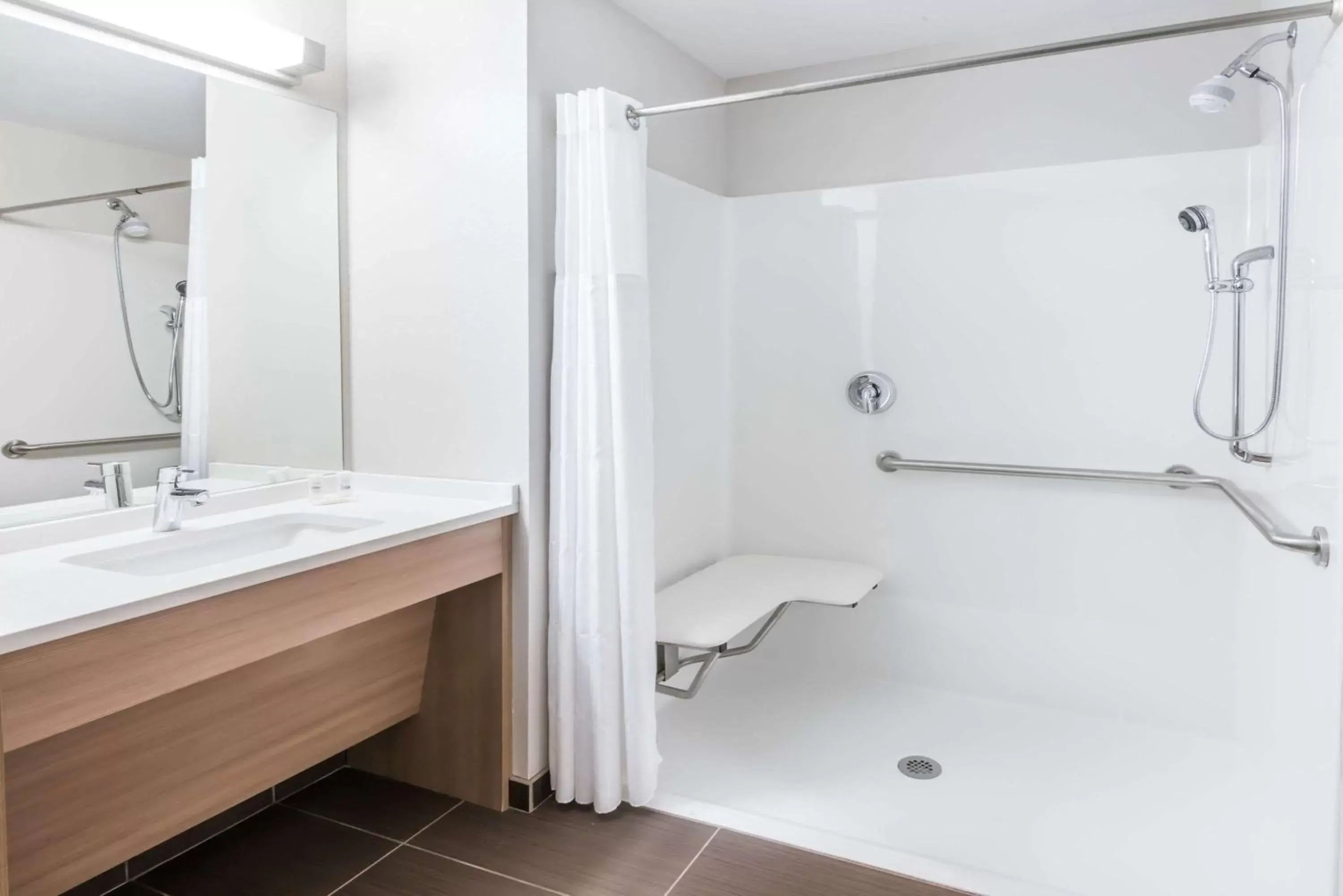 Bathroom in Microtel Inn & Suites by Wyndham - Penn Yan