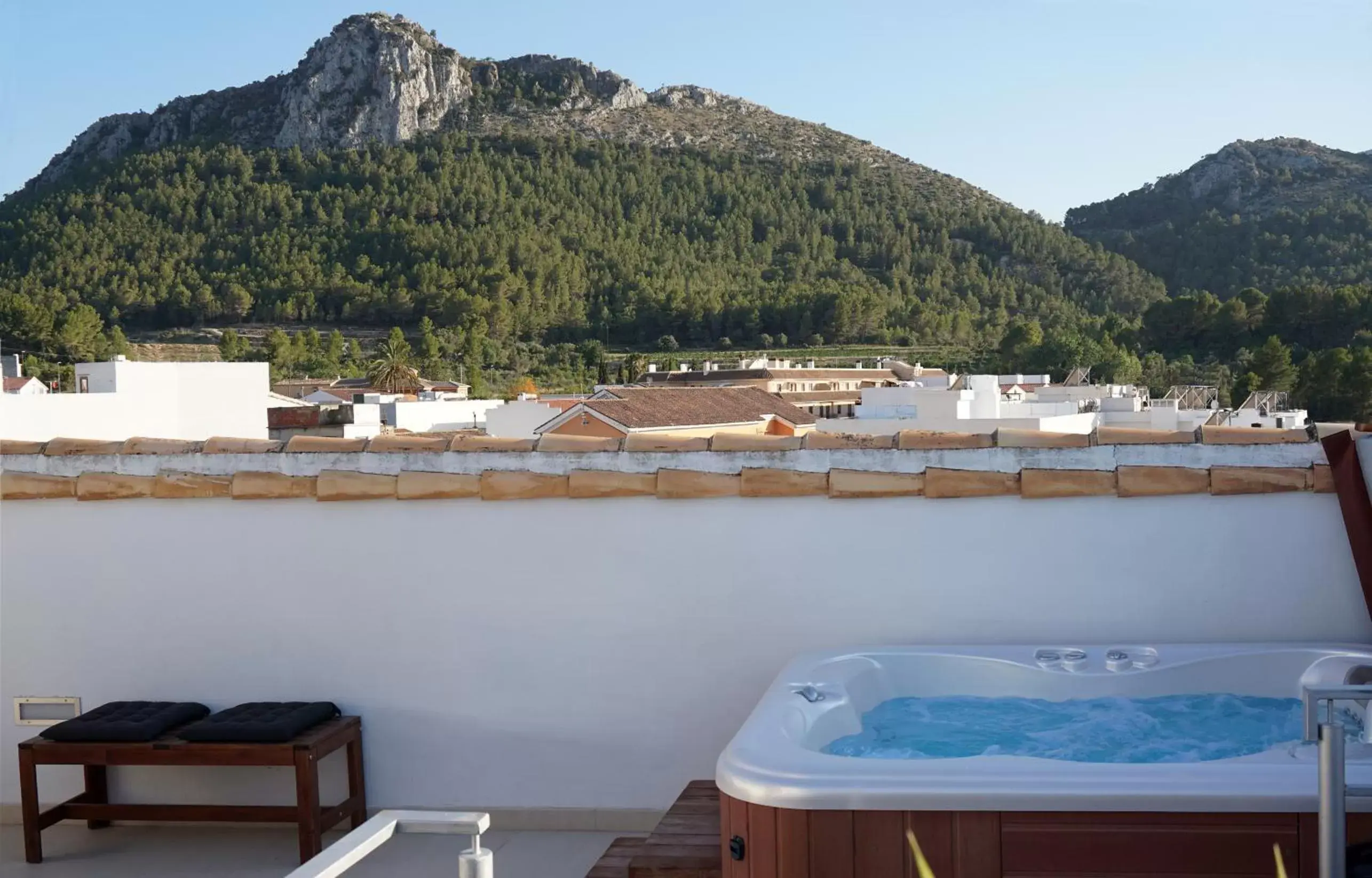 Swimming pool, Mountain View in Mardenit Hotel Boutique