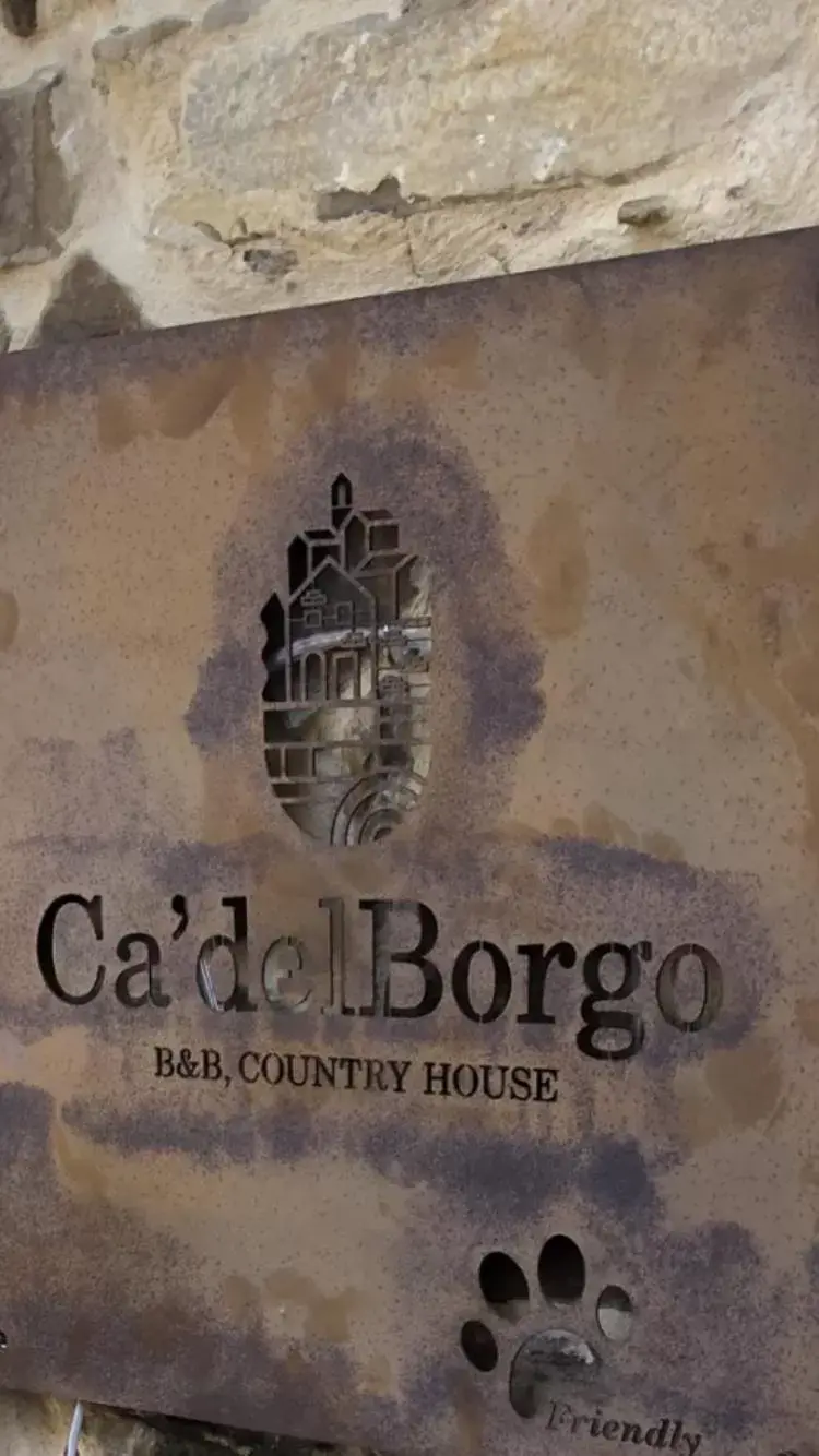 Property Logo/Sign in Ca’del Borgo B&B Country House