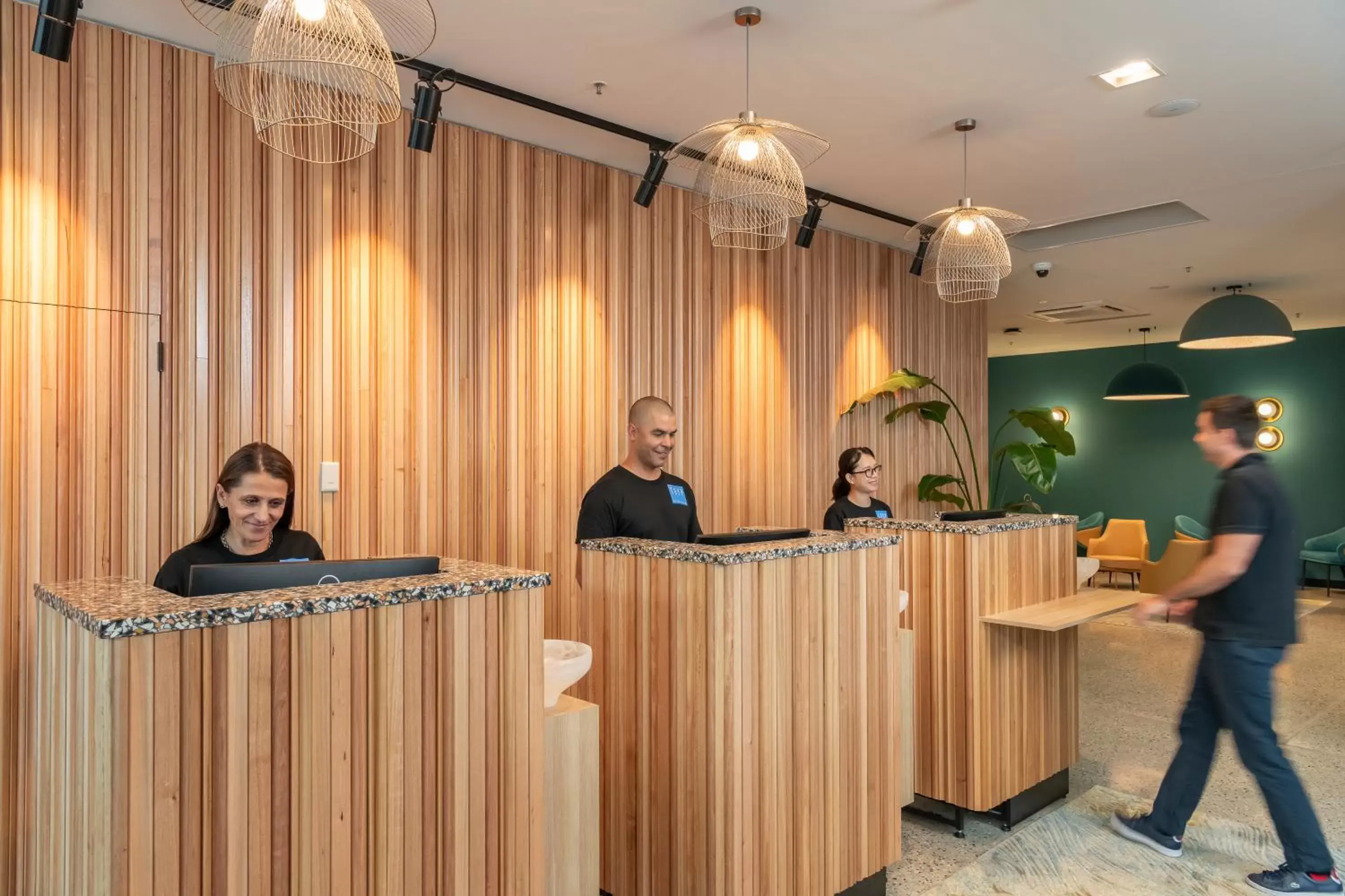 Lobby or reception in TRYP by Wyndham Pulteney Street Adelaide