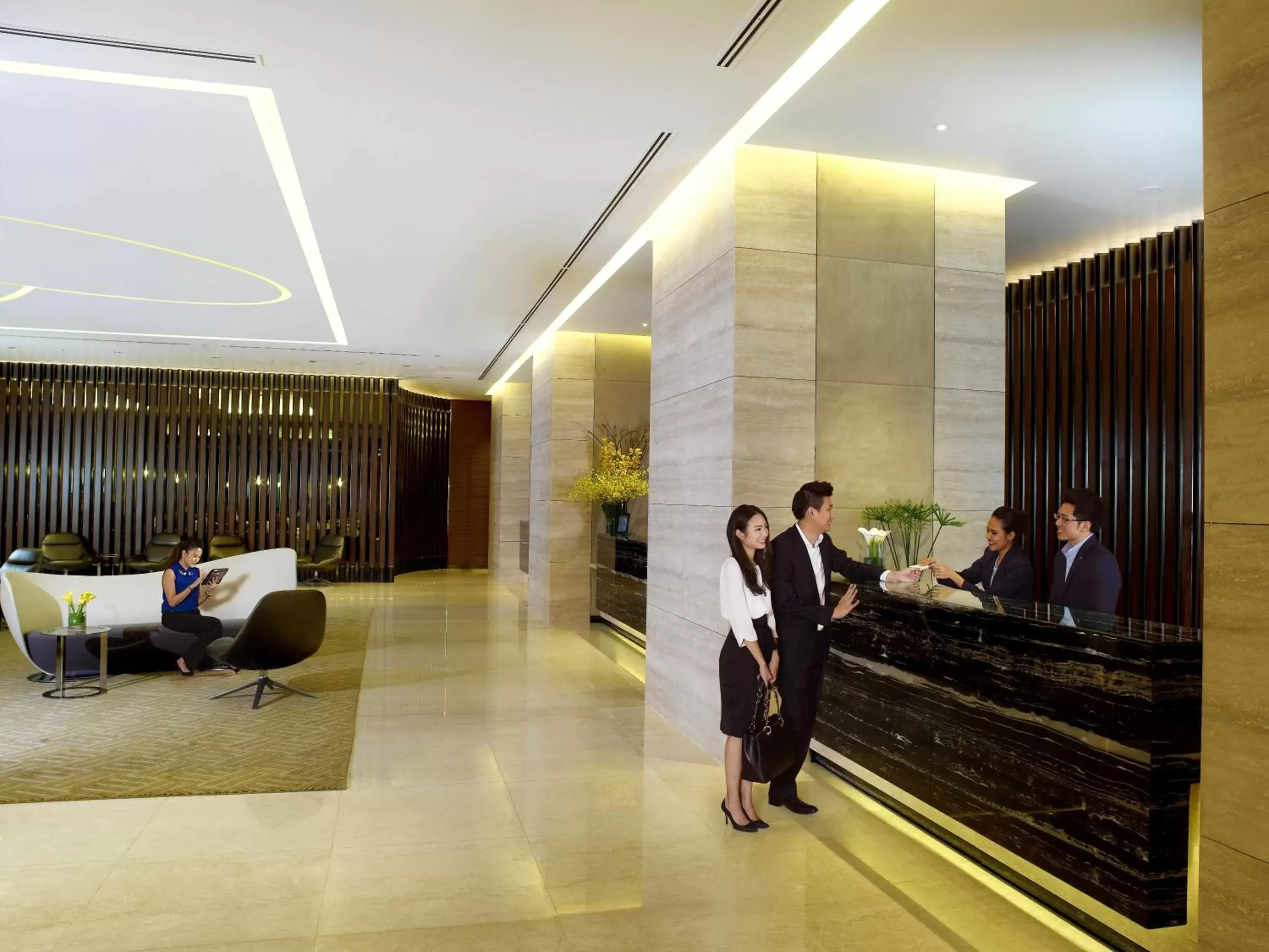Lobby or reception in One Farrer Hotel