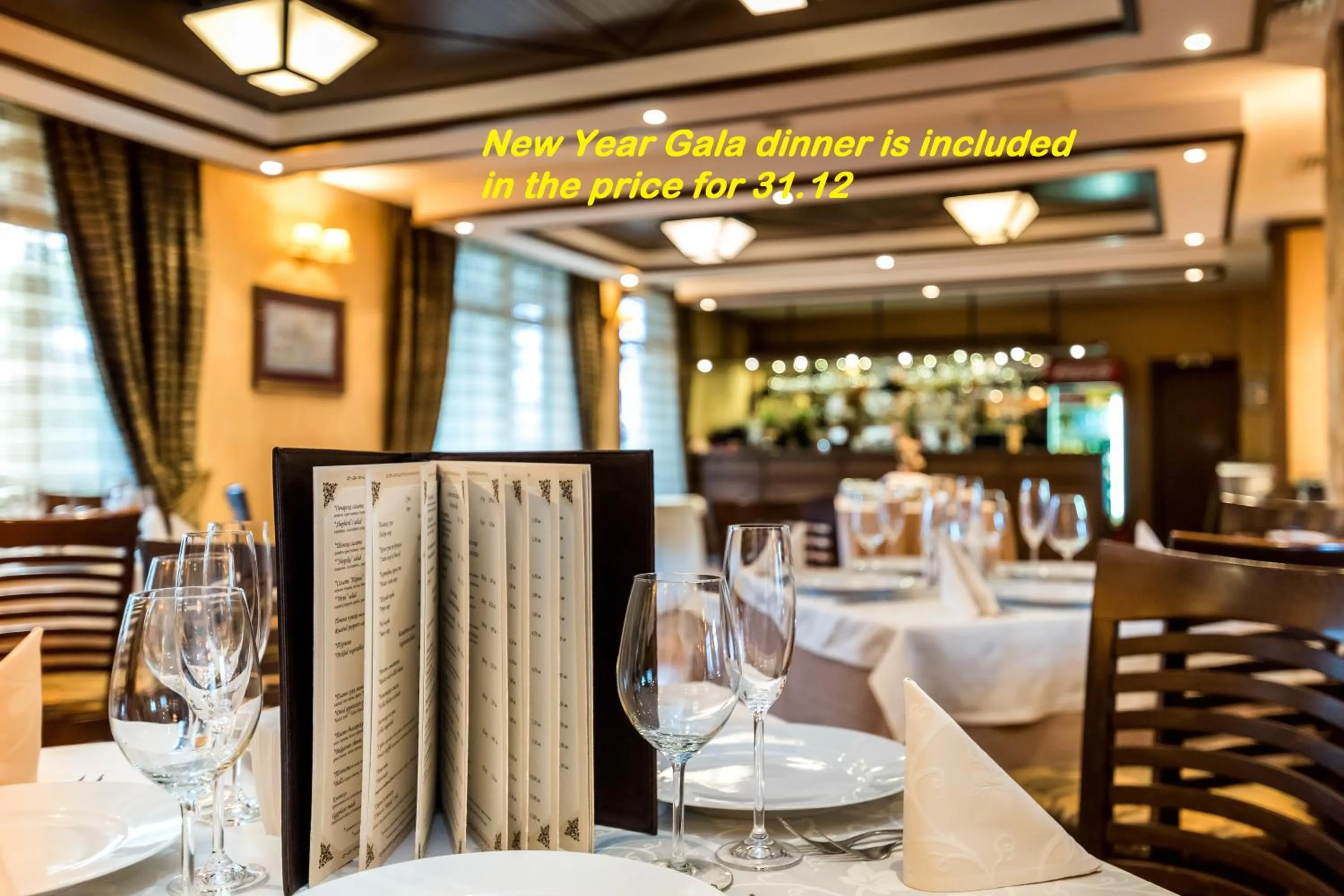 Restaurant/places to eat in Evelina Palace Hotel