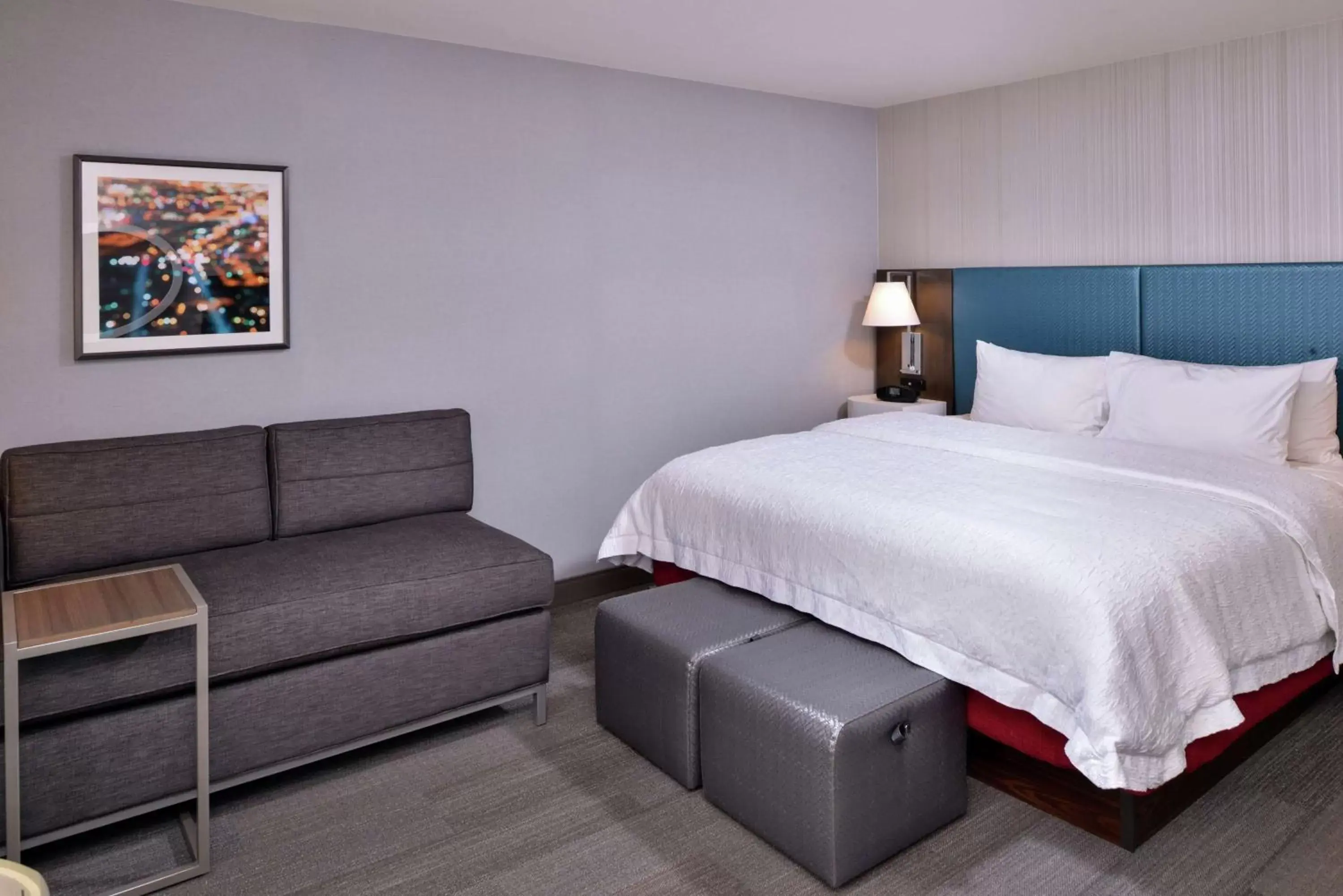 Living room, Bed in Hampton Inn & Suites Carson City