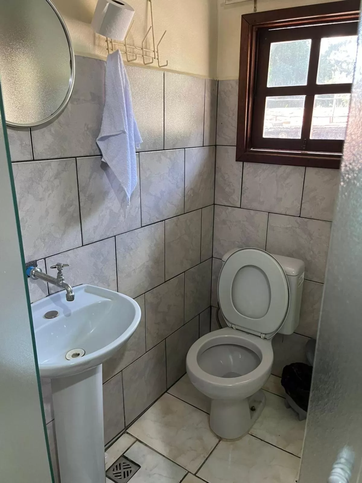 Bathroom in Hotel Vitória