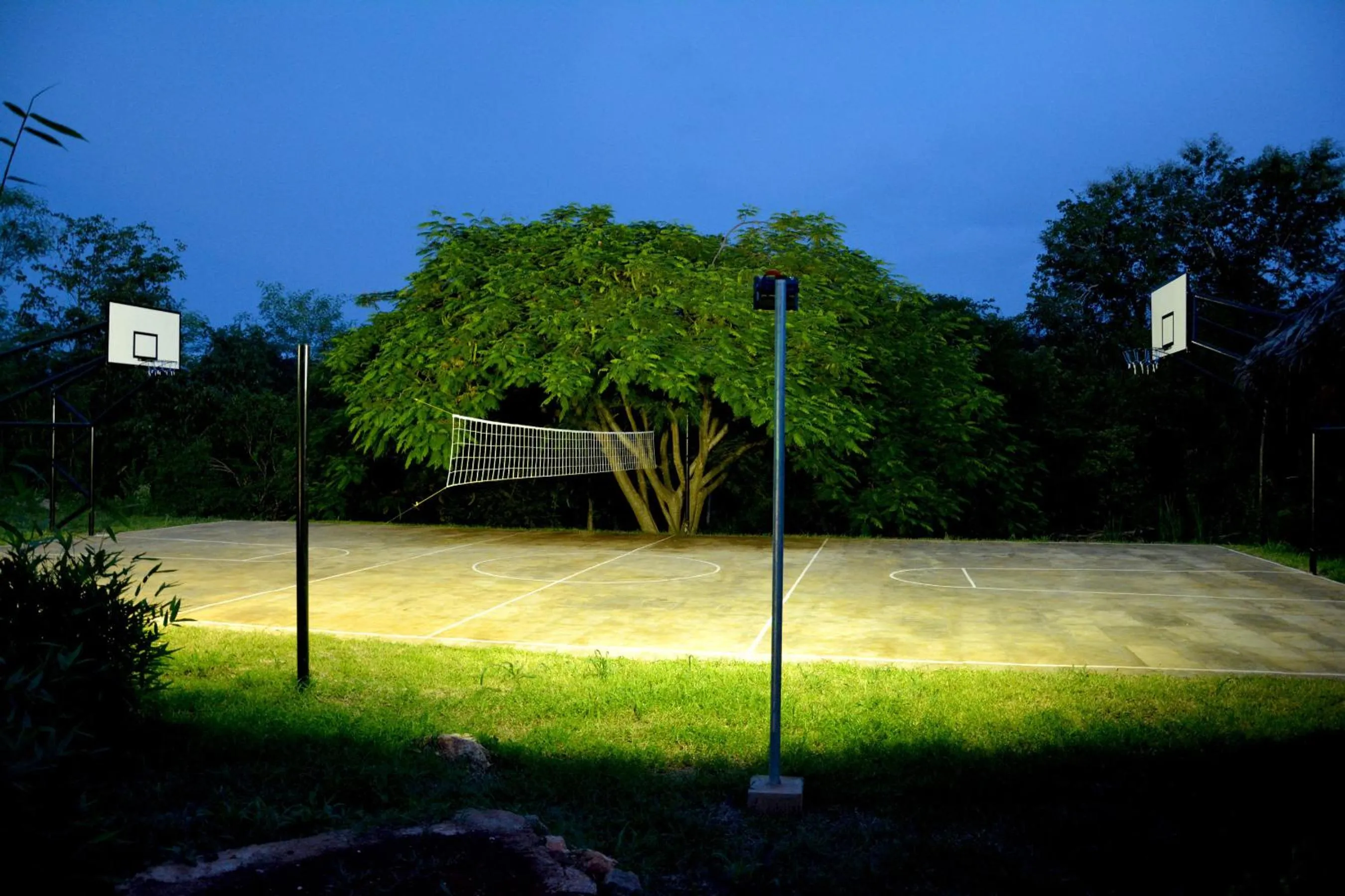Children play ground in Uxmal Resort Maya