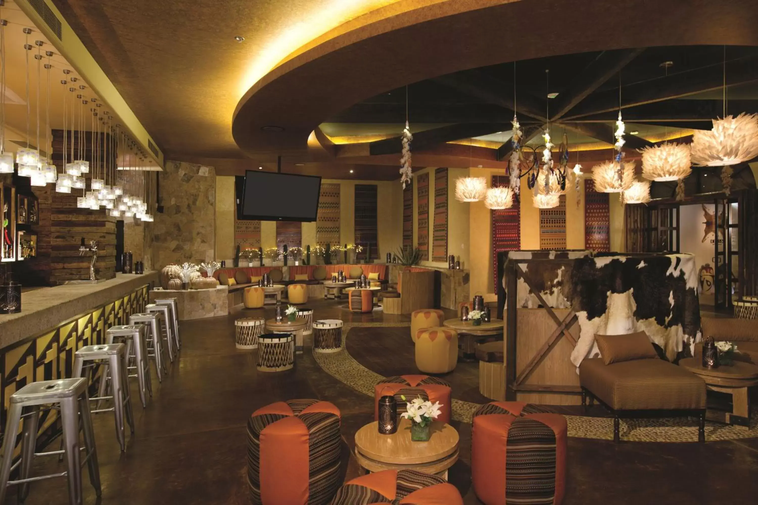 Lounge or bar, Restaurant/Places to Eat in Secrets Puerto Los Cabos Golf & Spa18+