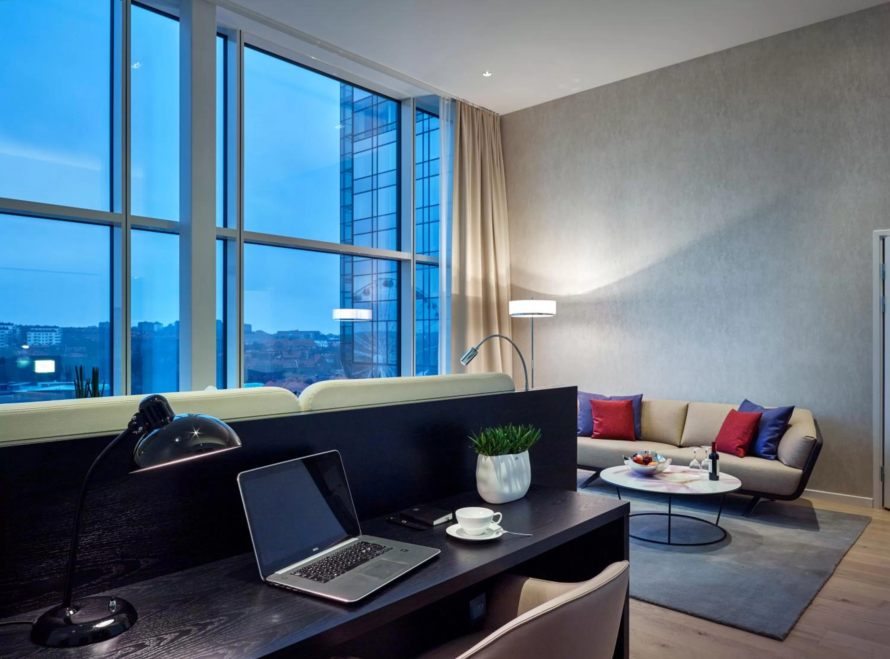 Seating area in Upper House